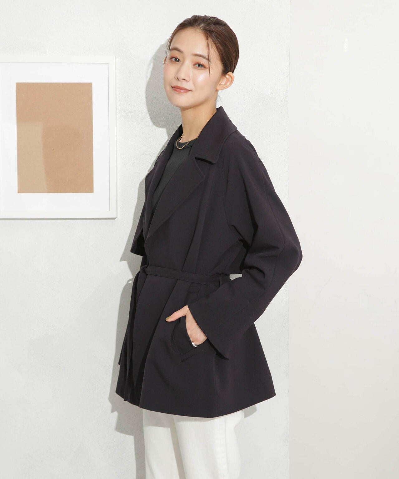 ベルテッドドビーミドルコート 6693211308