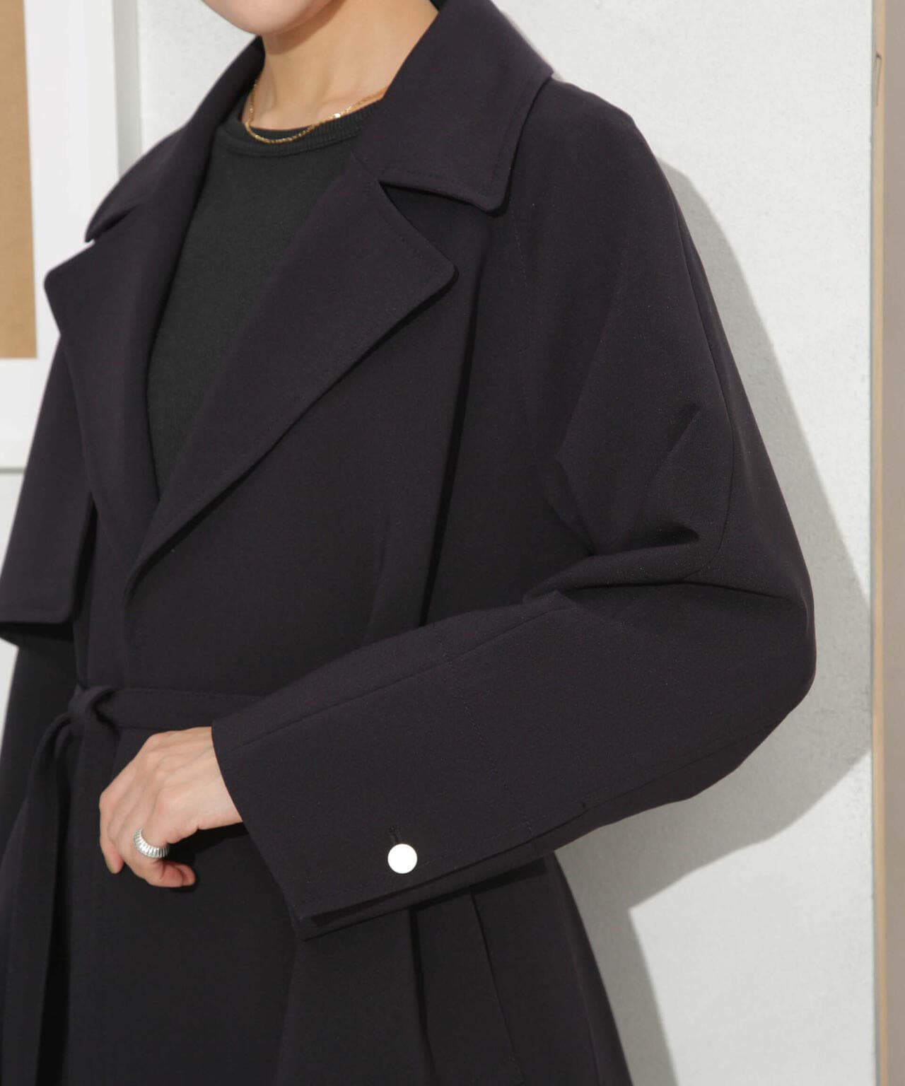 ベルテッドドビーミドルコート 6693211308