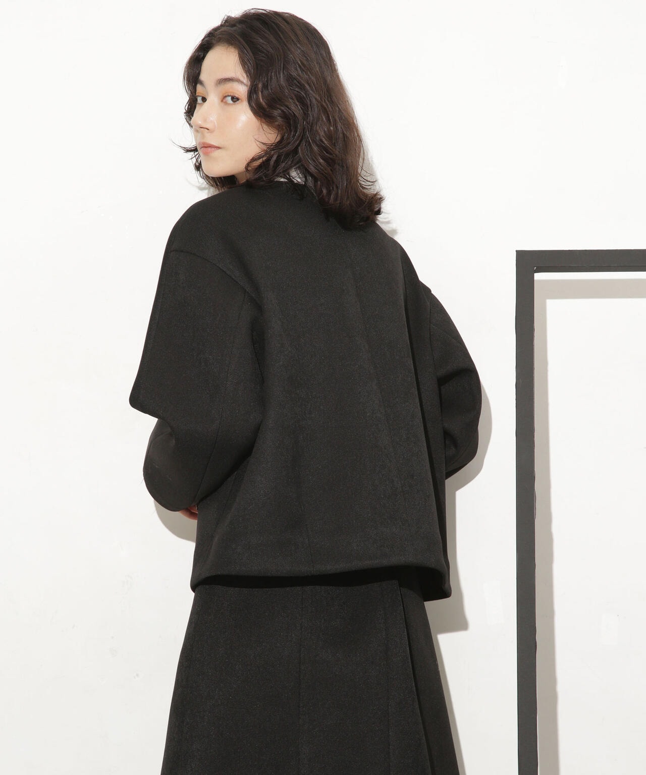 ボンディングノーカラーコート(セットアップ可) 6693211314