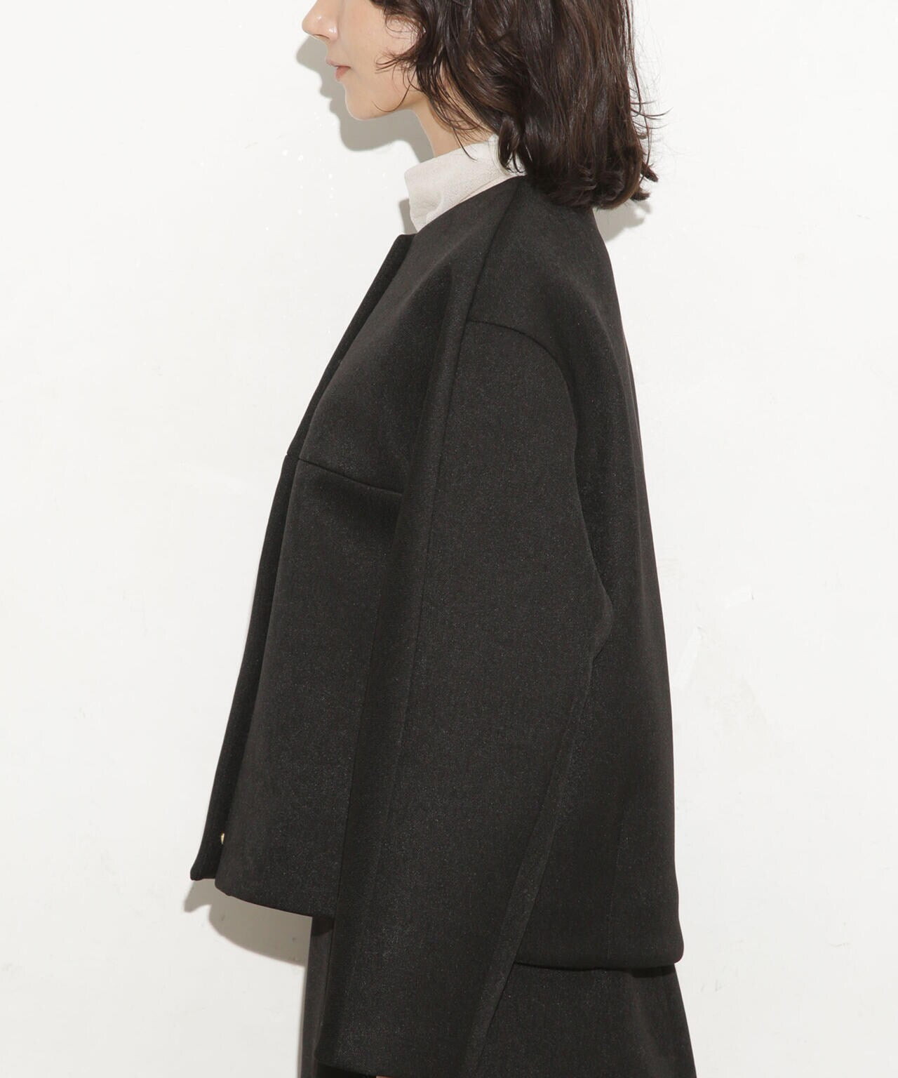 ボンディングノーカラーコート(セットアップ可) 6693211314