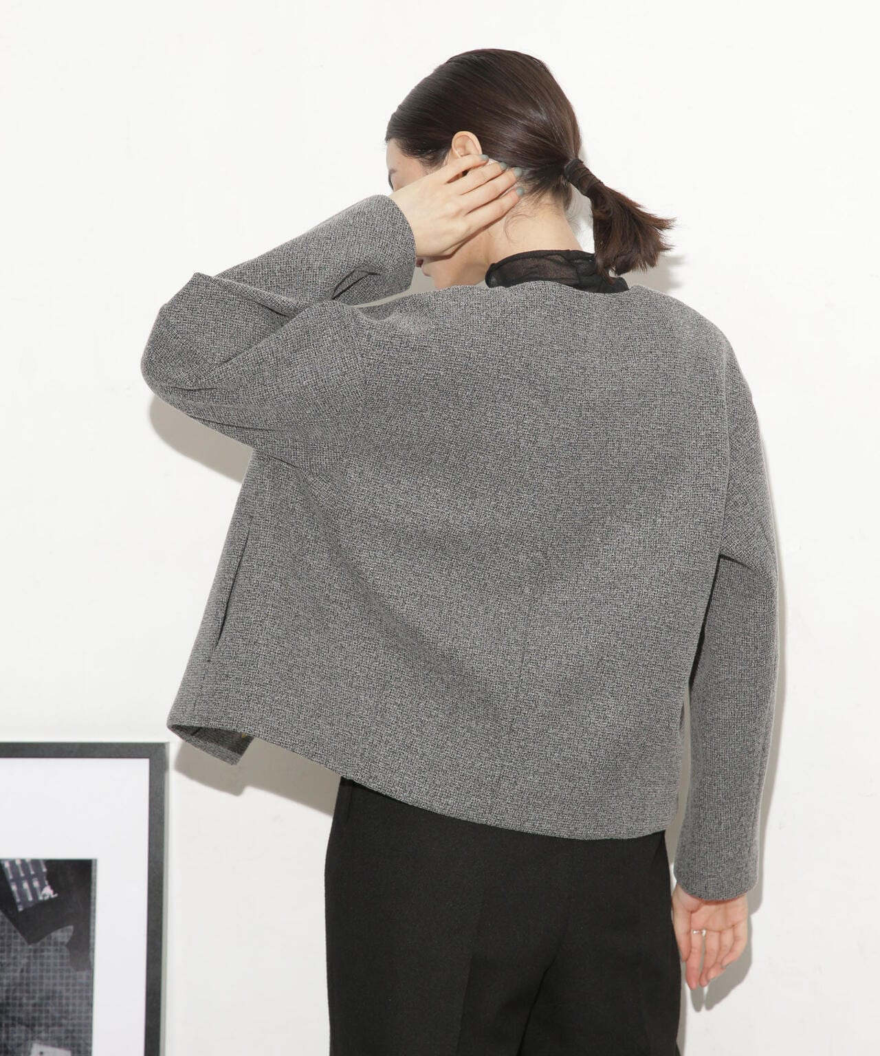 ボンディングノーカラーコート(セットアップ可) 6693211314