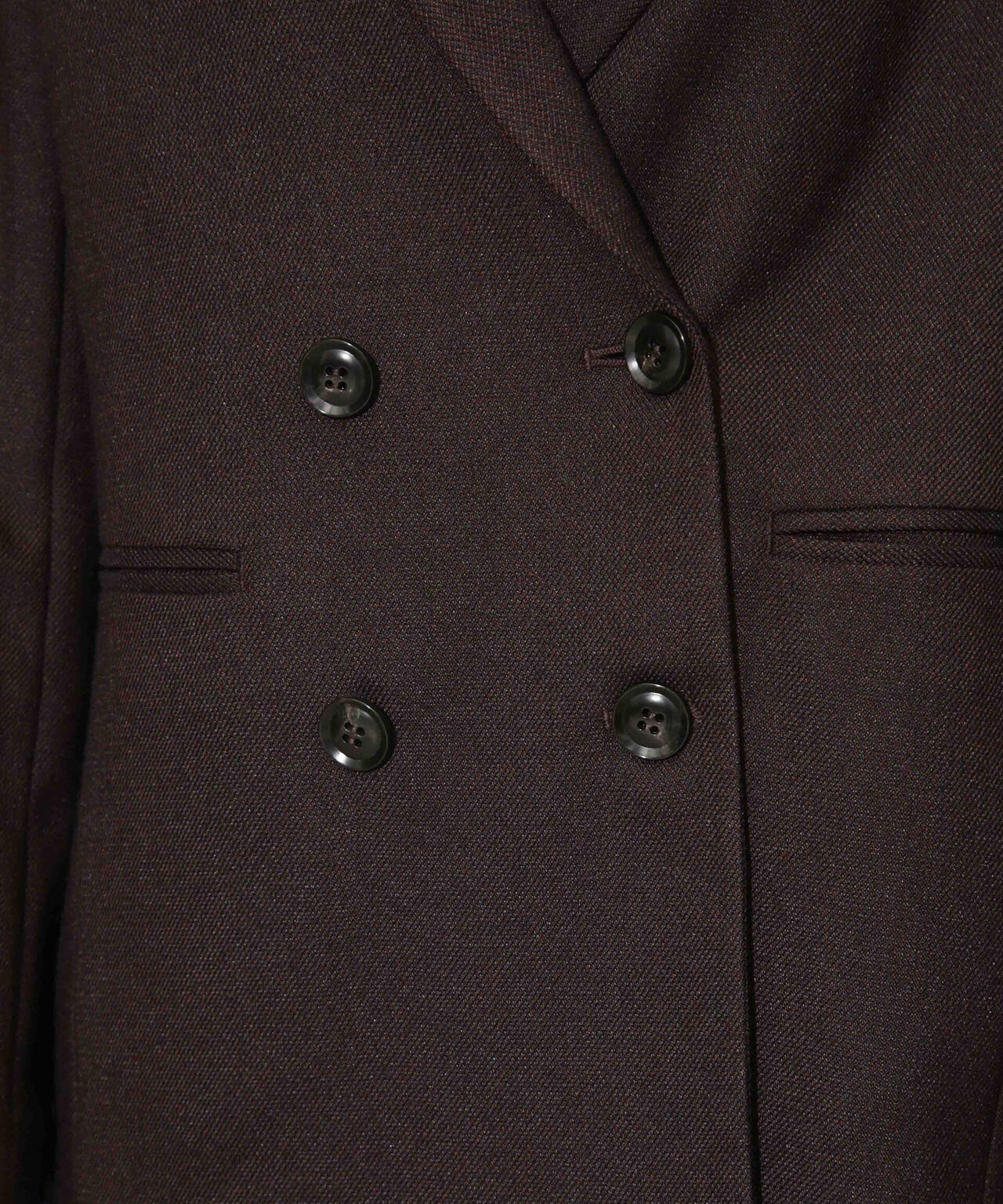 ツイードダブルジャケット(セットアップ可) 6693216307