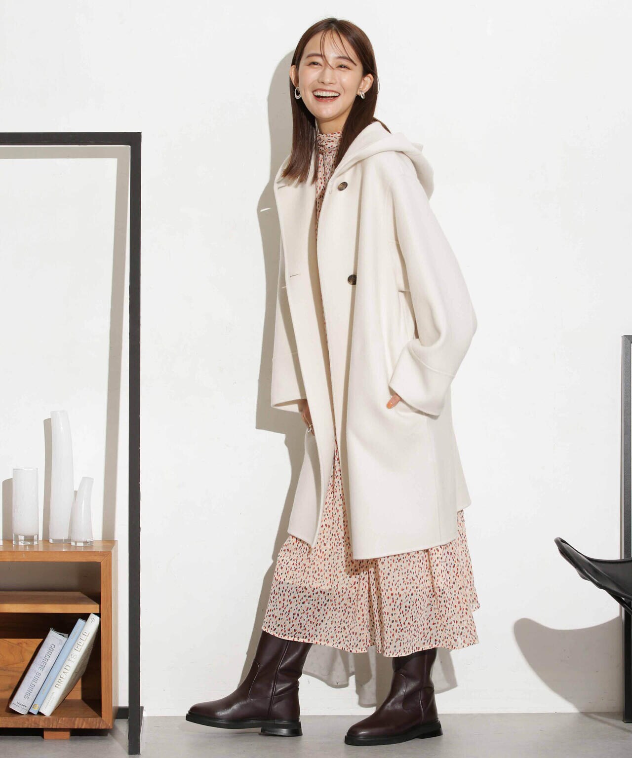 フィルムドットシフォンタックワンピース 6693219320