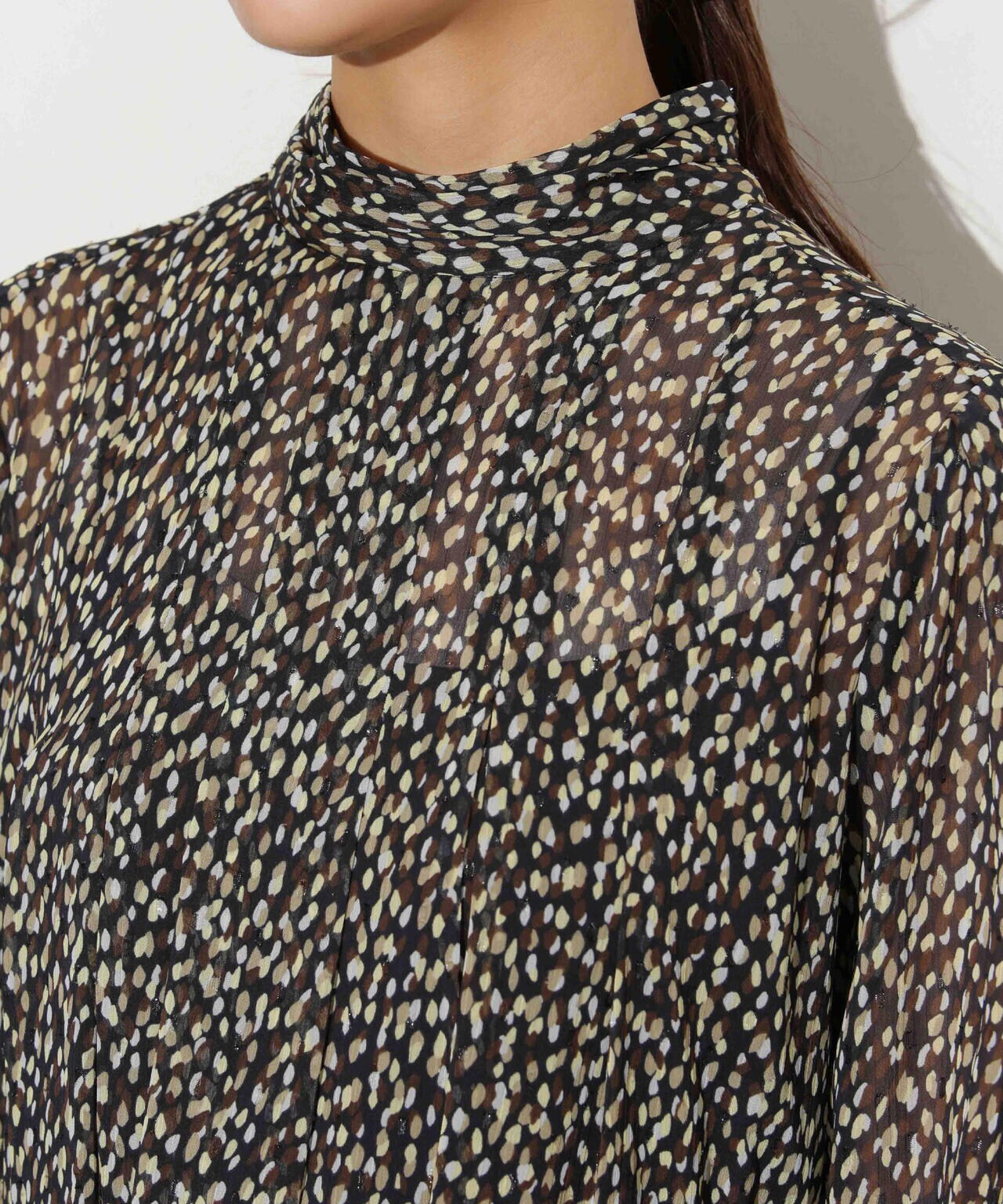 フィルムドットシフォンタックワンピース 6693219320