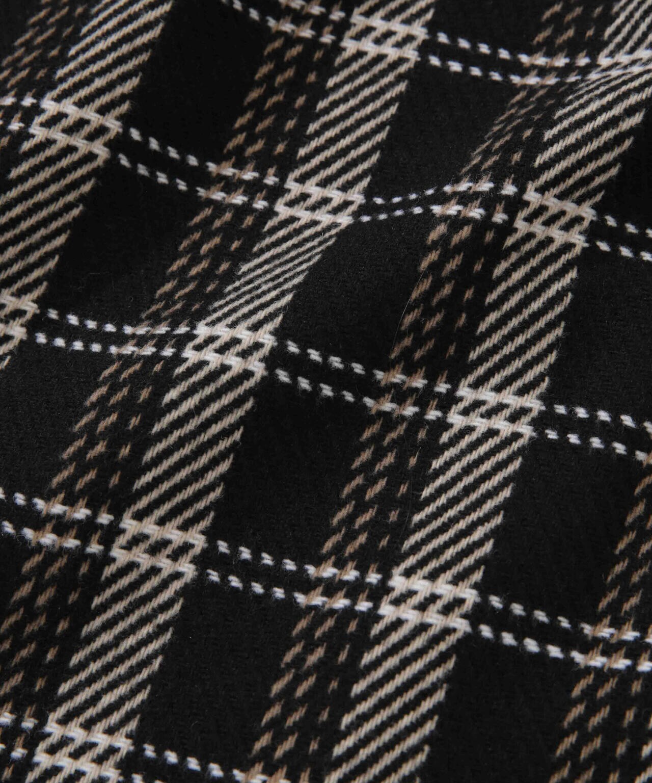 ビッグチェックVネックワンピース 6693219325