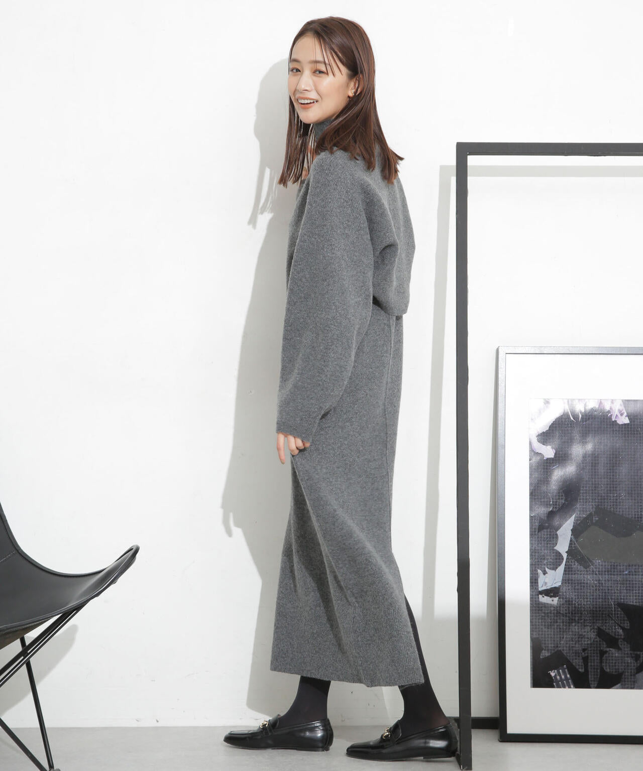 ニットボレロセットワンピース 6693219329