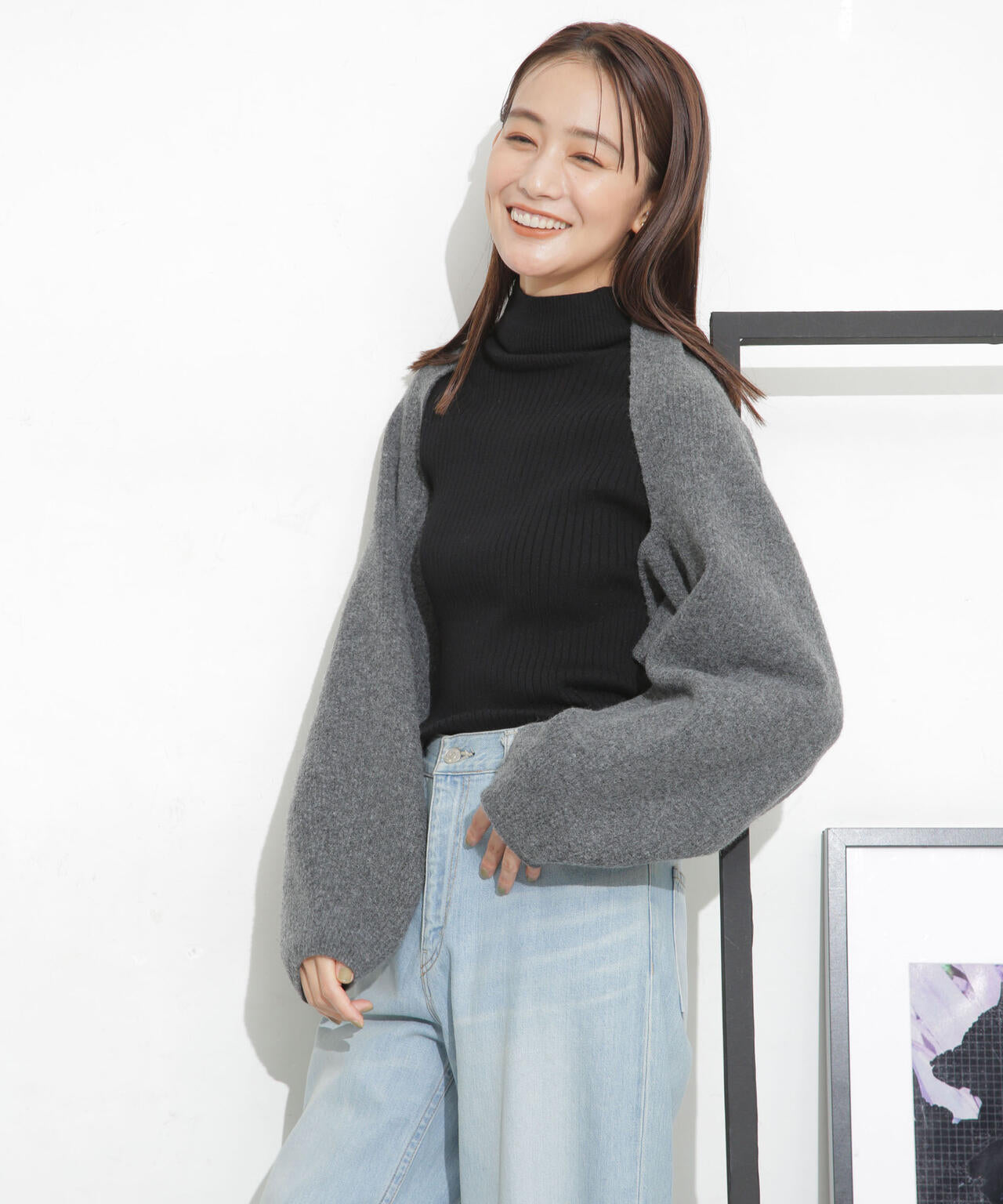 ニットボレロセットワンピース 6693219329