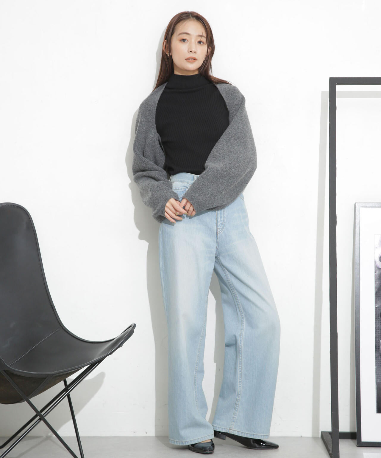 ニットボレロセットワンピース 6693219329