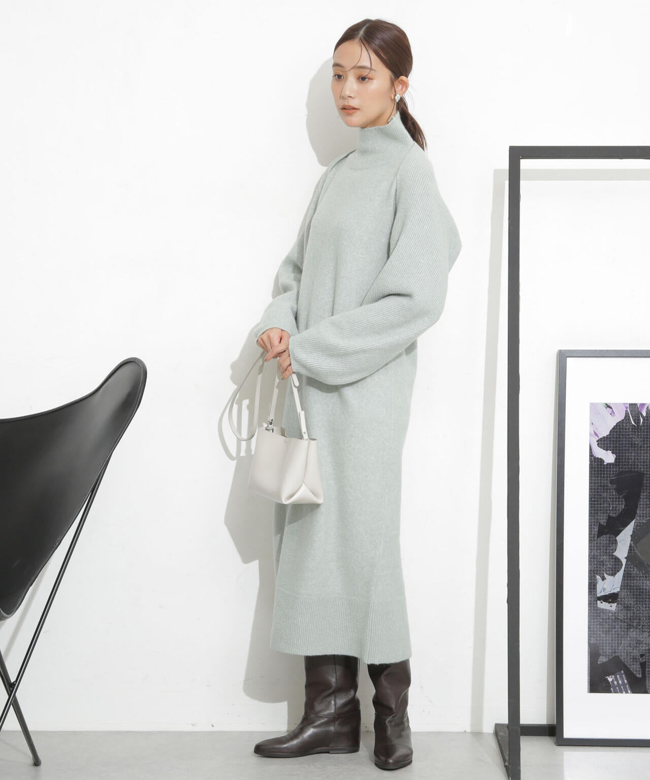 ニットボレロセットワンピース 6693219329