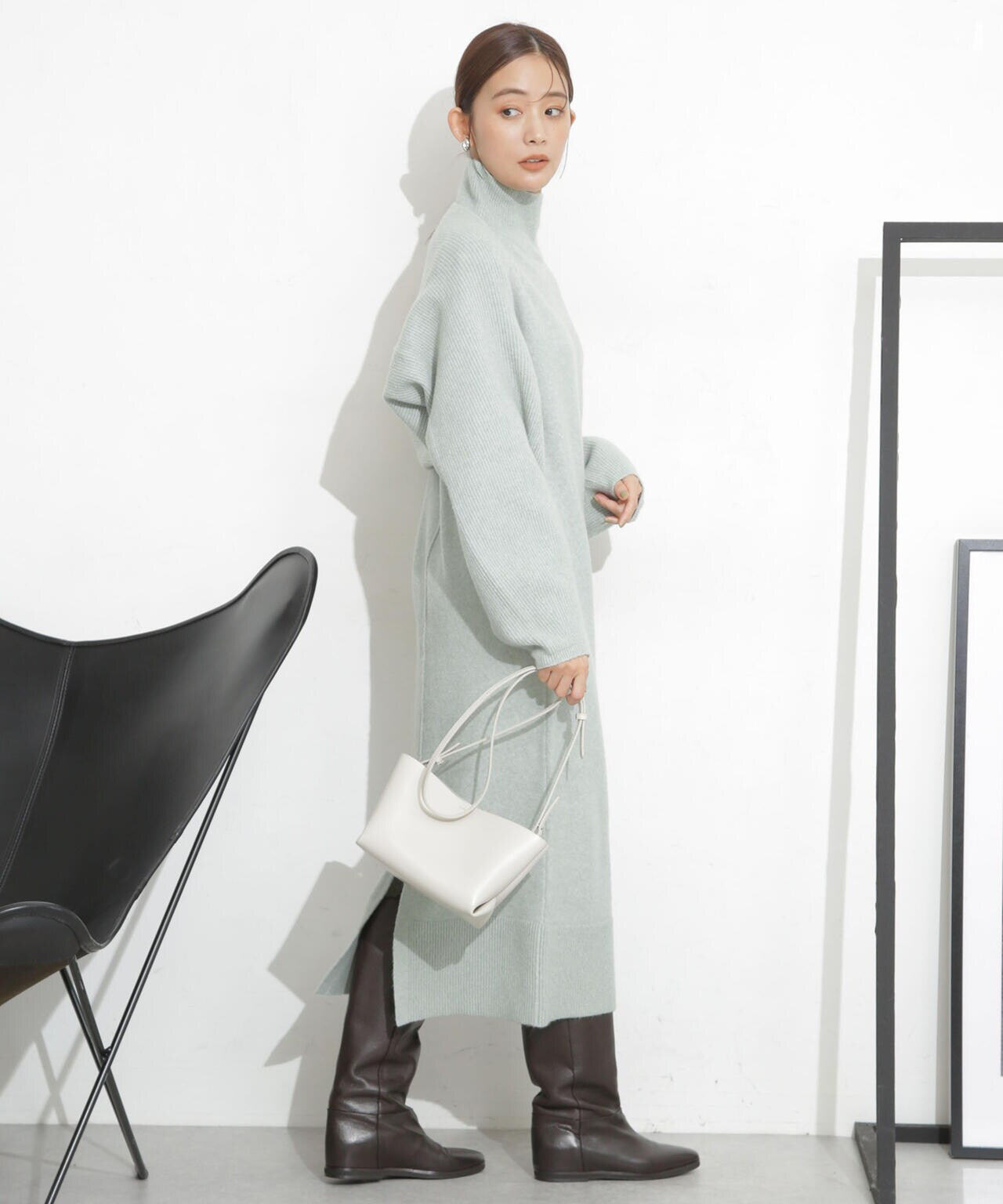 ニットボレロセットワンピース 6693219329