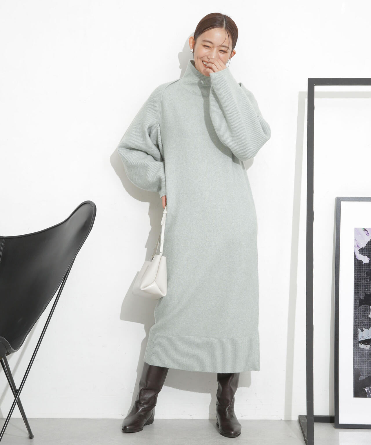 ニットボレロセットワンピース 6693219329