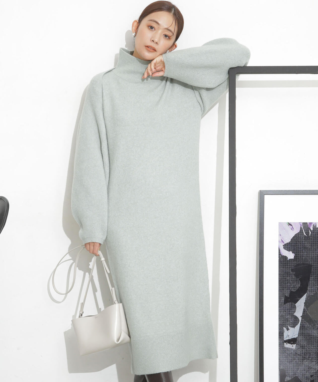 ニットボレロセットワンピース 6693219329