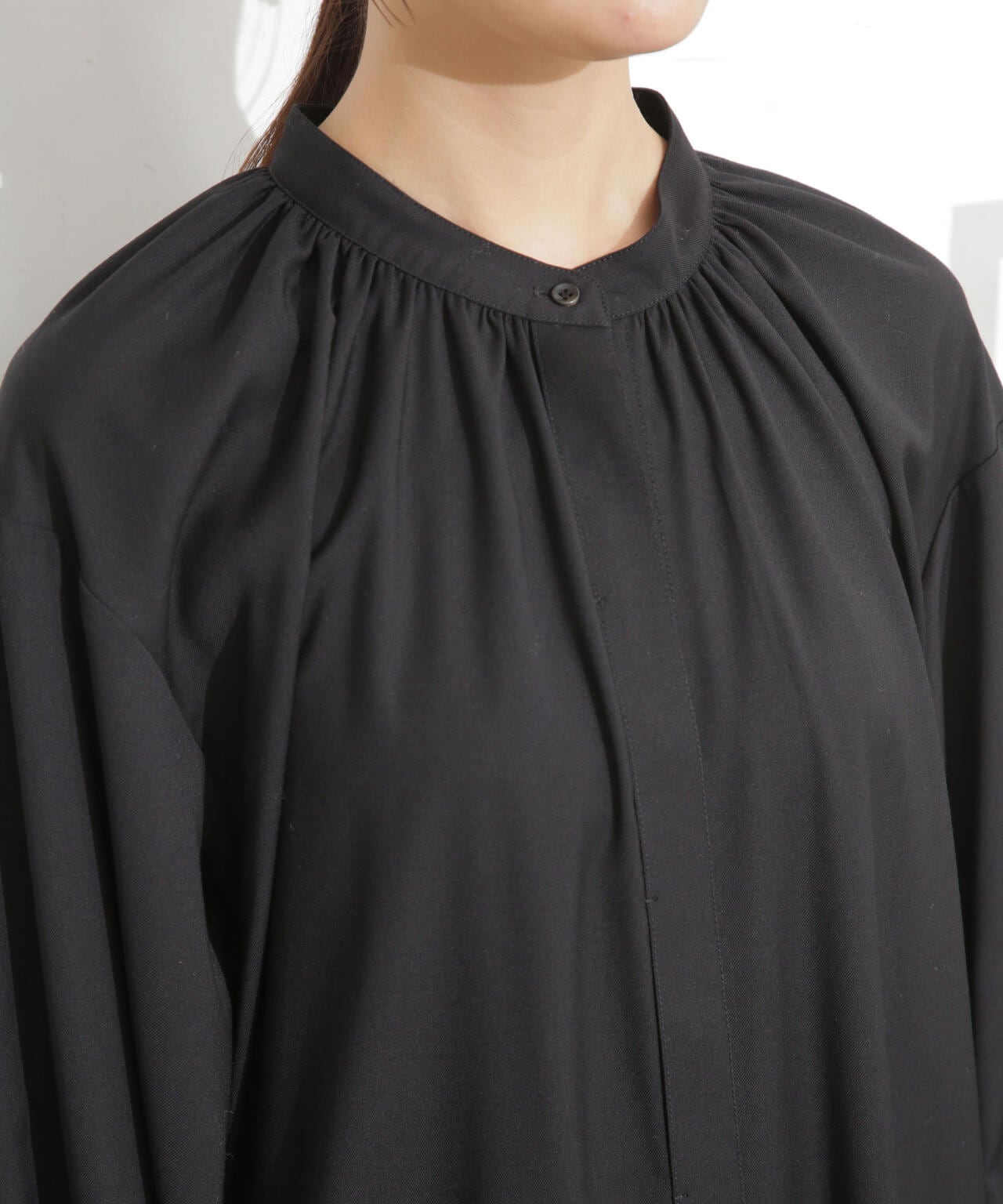 シャツワンピース+ニットベストセット 6693219332