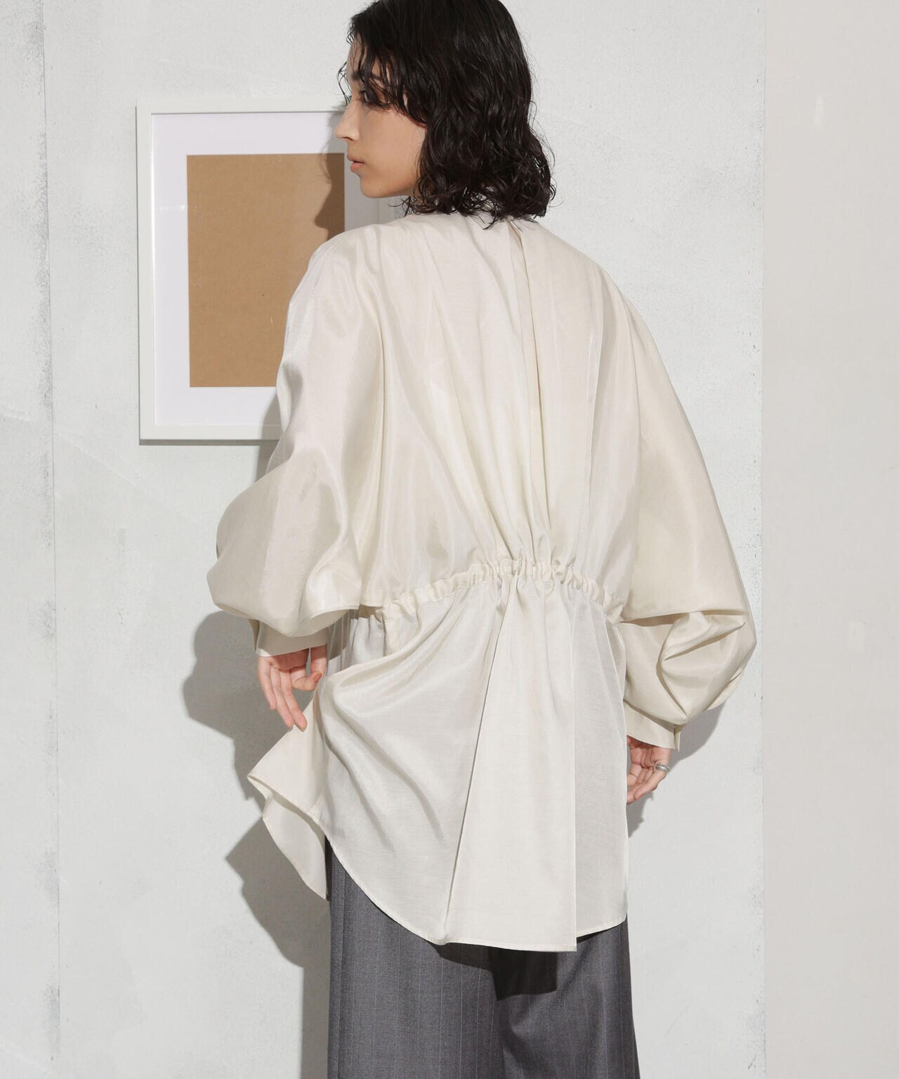 キュプラコットン ドルマンブラウス(セットアップ可) 6693220305