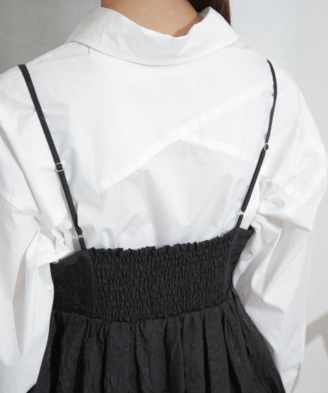 キャッチワッシャーツイルキャミブラウス 6693221304