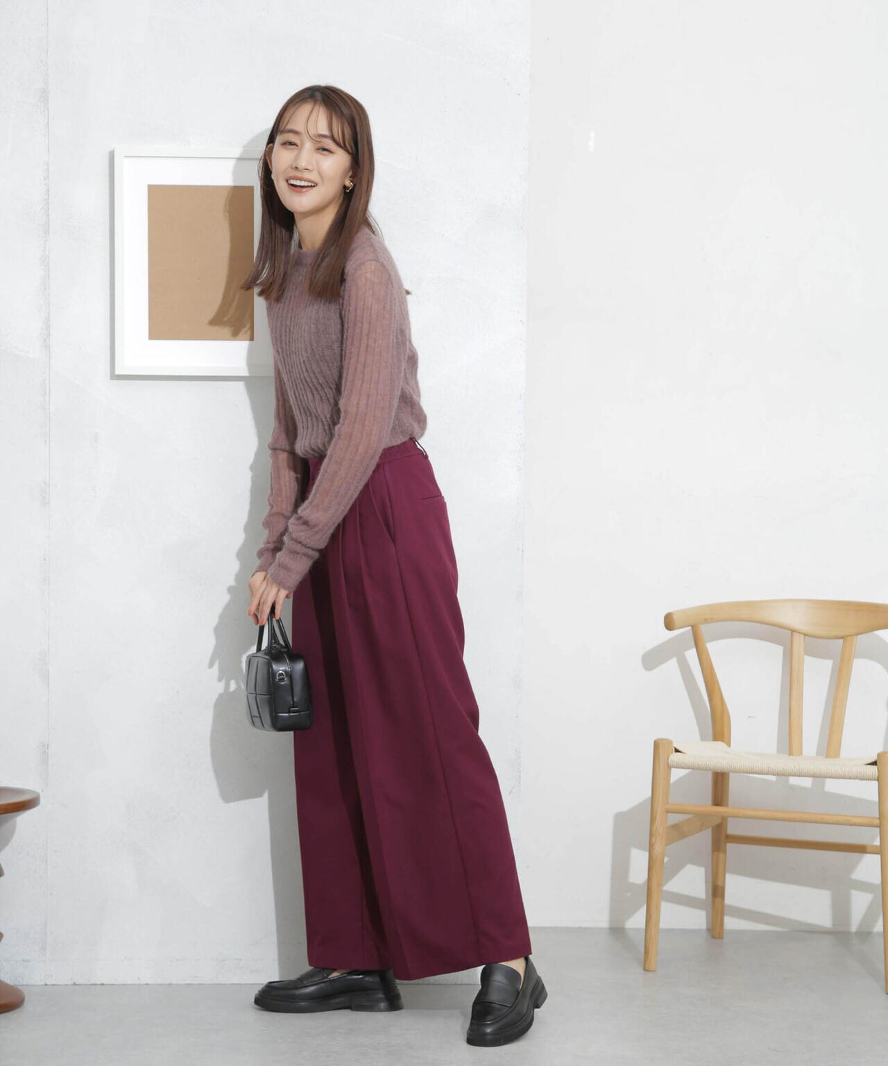 シアーモヘヤリブニットプルオーバー 6693222318