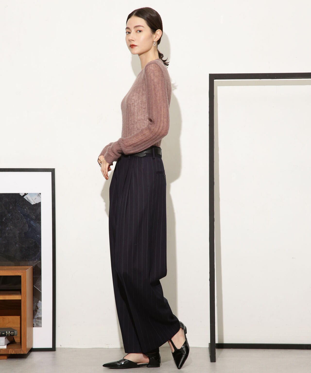 シアーモヘヤリブニットプルオーバー 6693222318