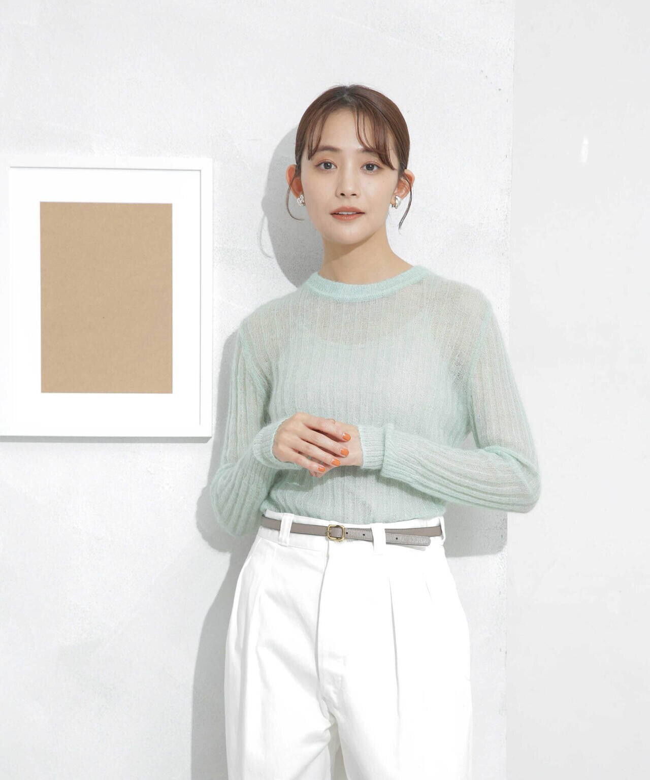 シアーモヘヤリブニットプルオーバー 6693222318