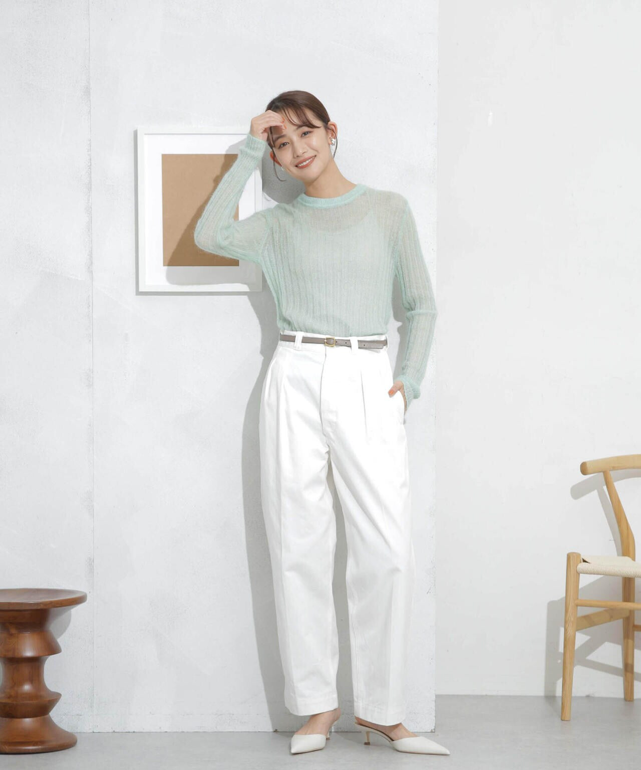 シアーモヘヤリブニットプルオーバー 6693222318