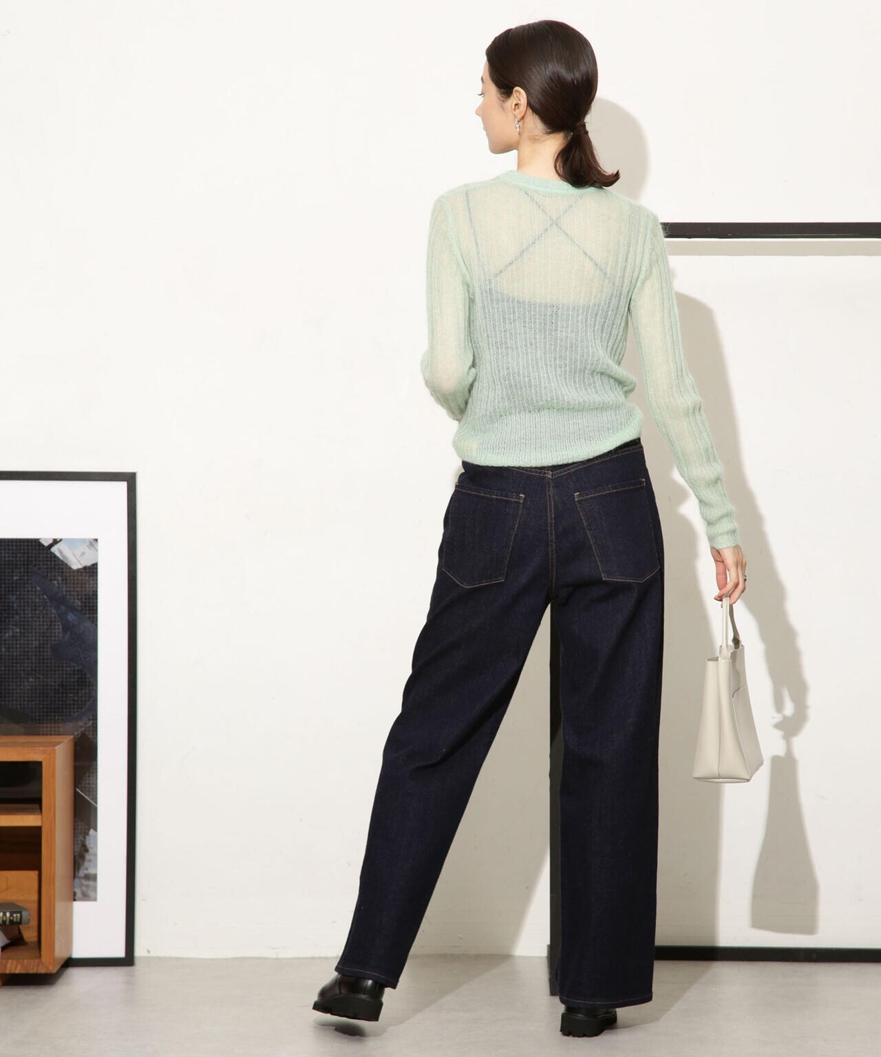 シアーモヘヤリブニットプルオーバー 6693222318