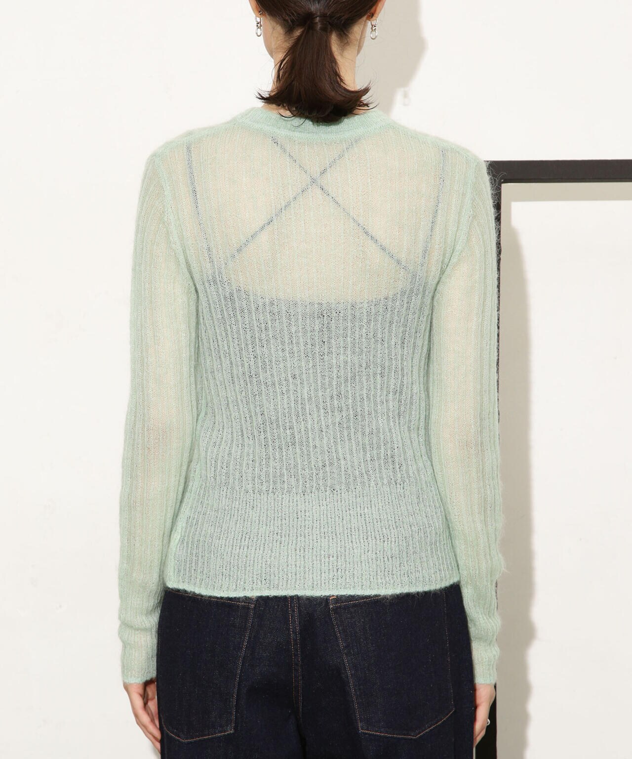 シアーモヘヤリブニットプルオーバー 6693222318