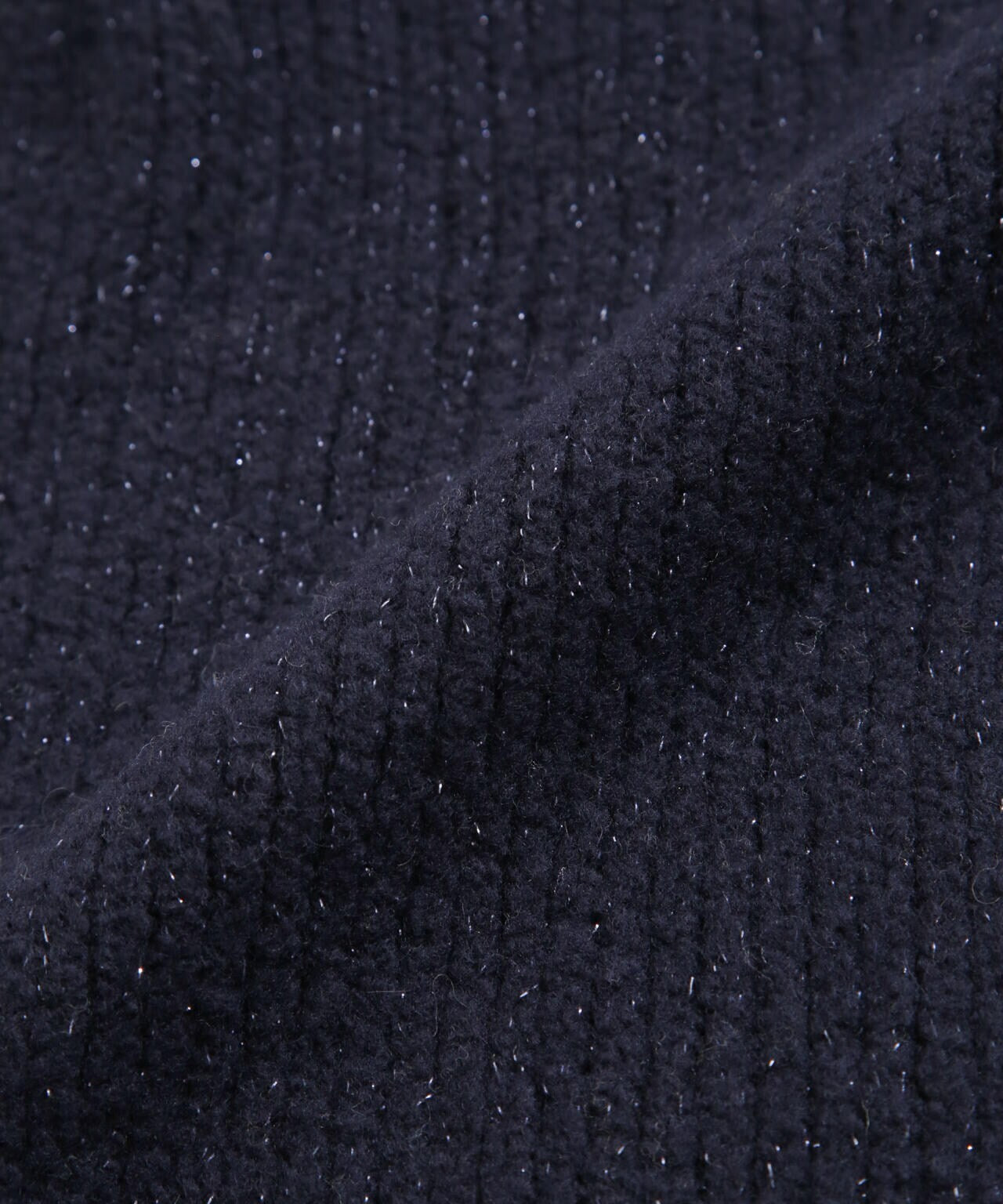 Vネックラメミックスロングニット 6693222321