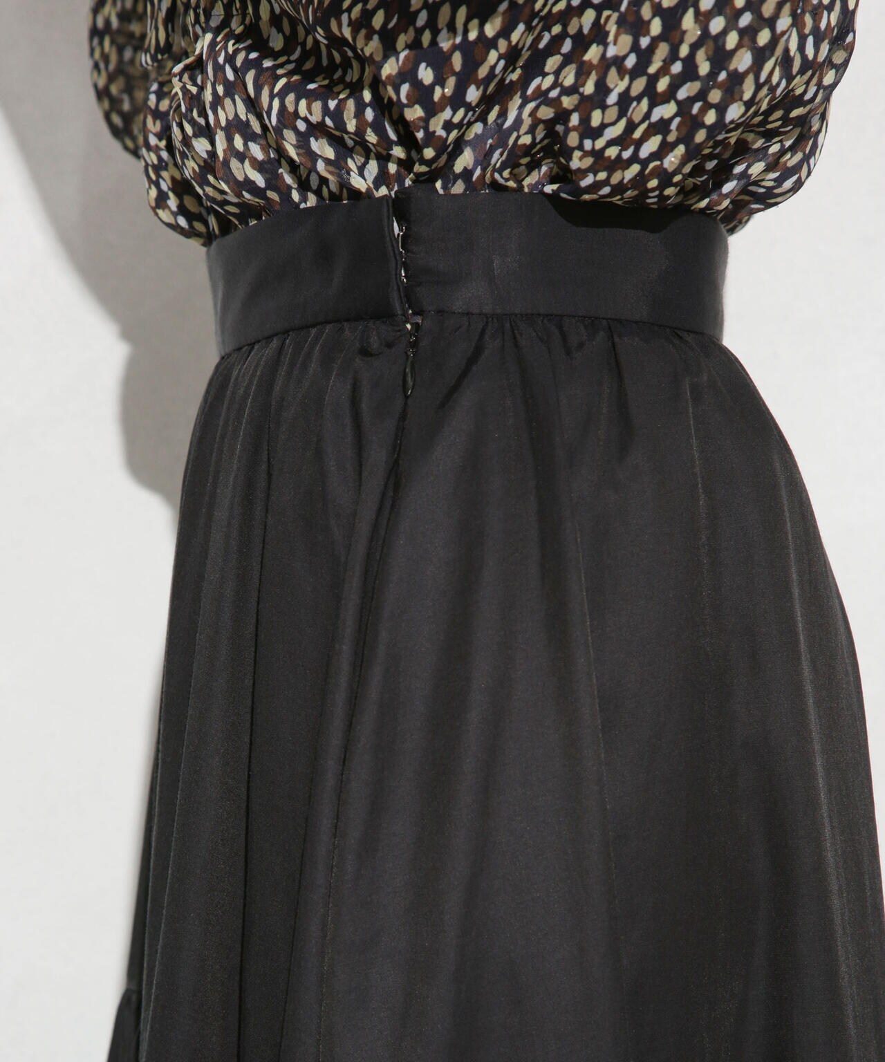 キュプラコットン ギャザースカート(セットアップ可) 6693230314