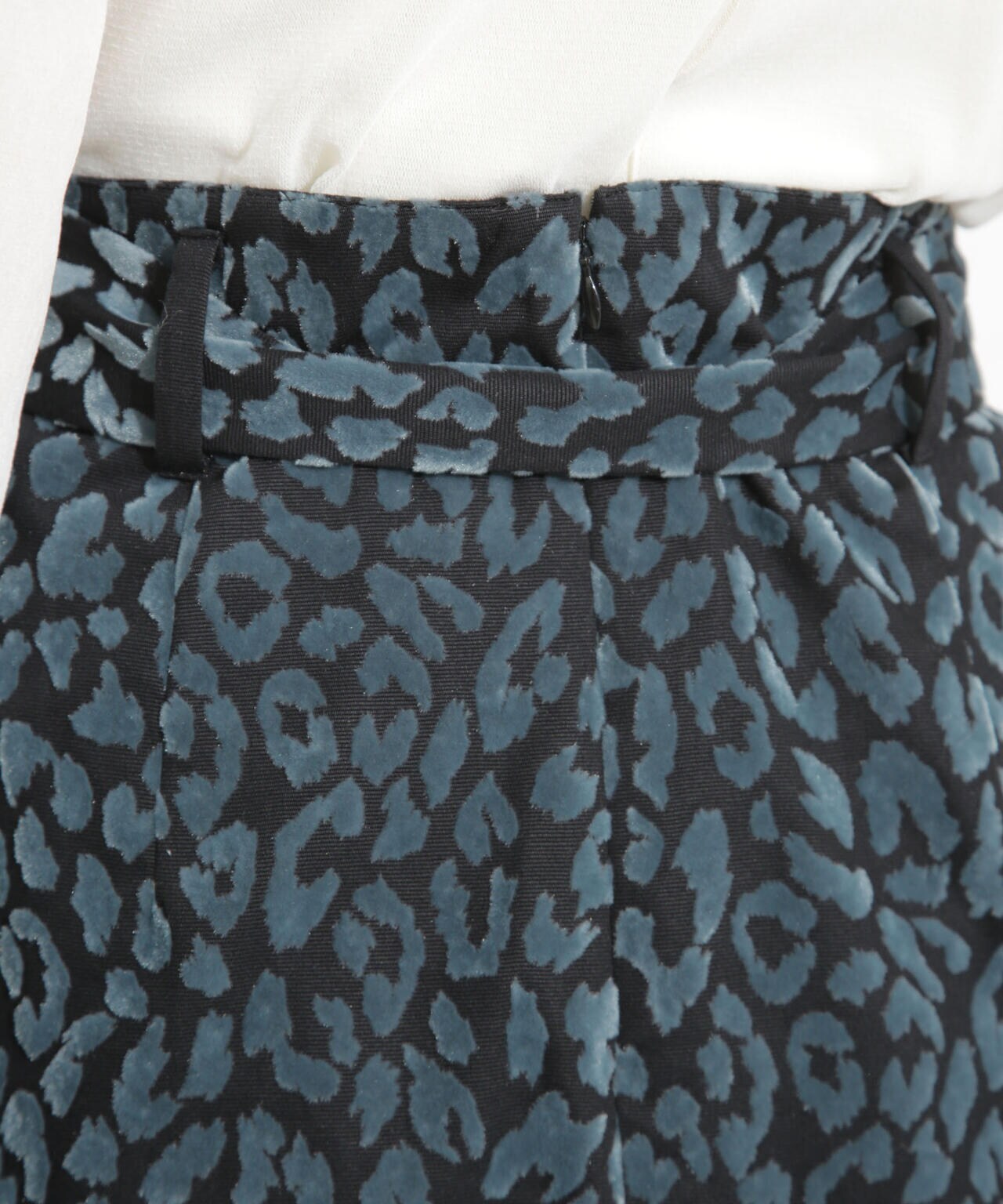 レオパードフロッキースカート 6693230326