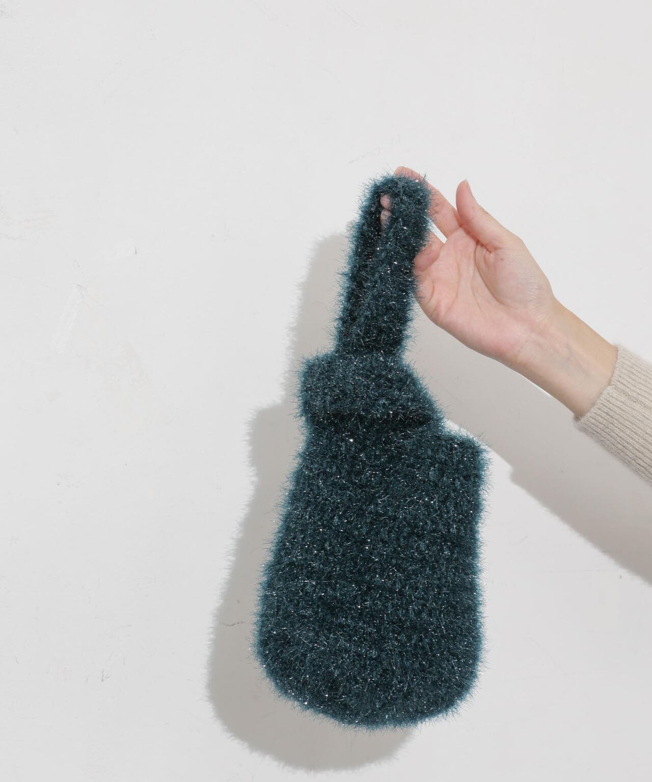 ラメニットミニバッグ 6693232311