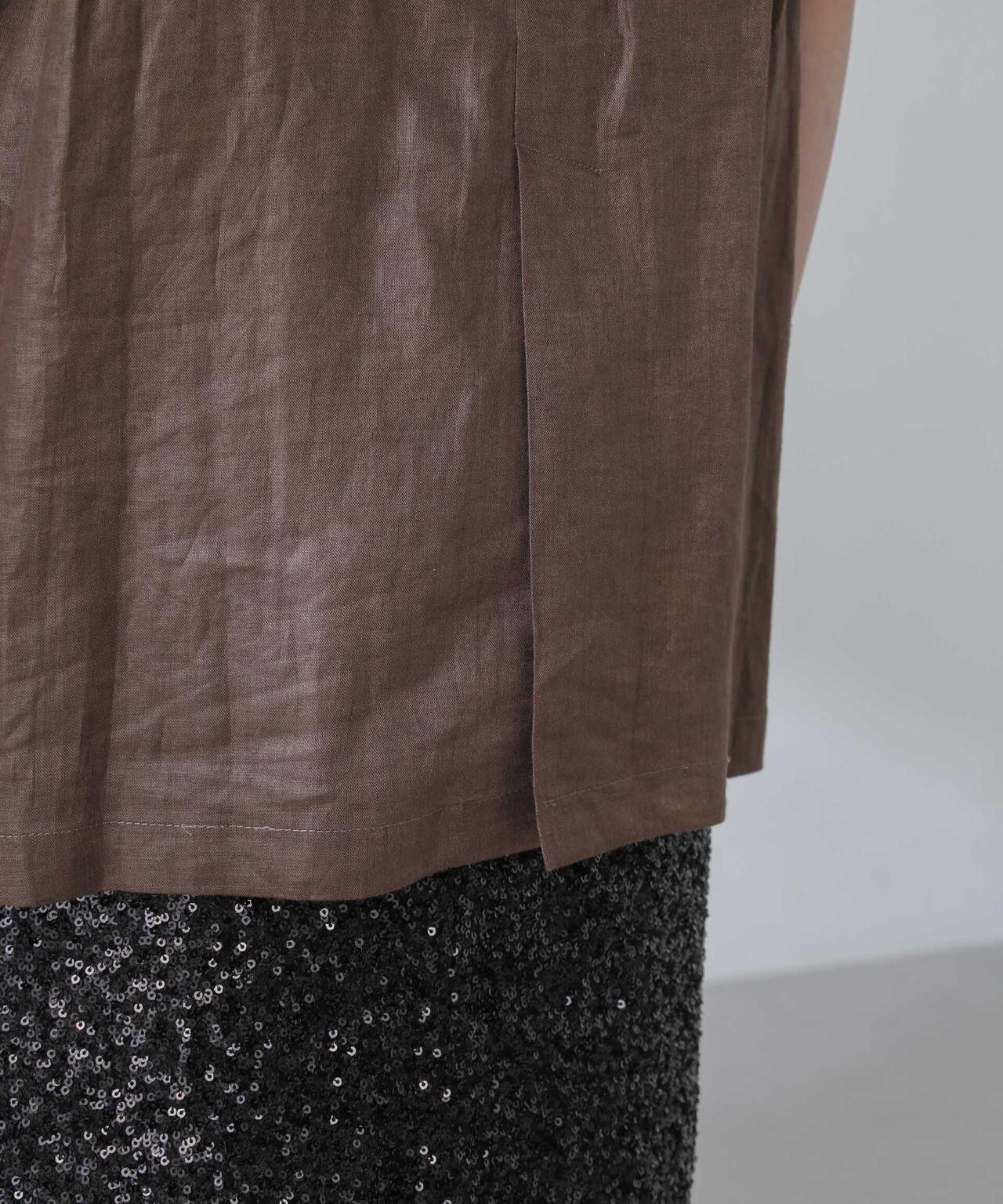 ベルト付リネンジレ(セットアップ可) 6694116301