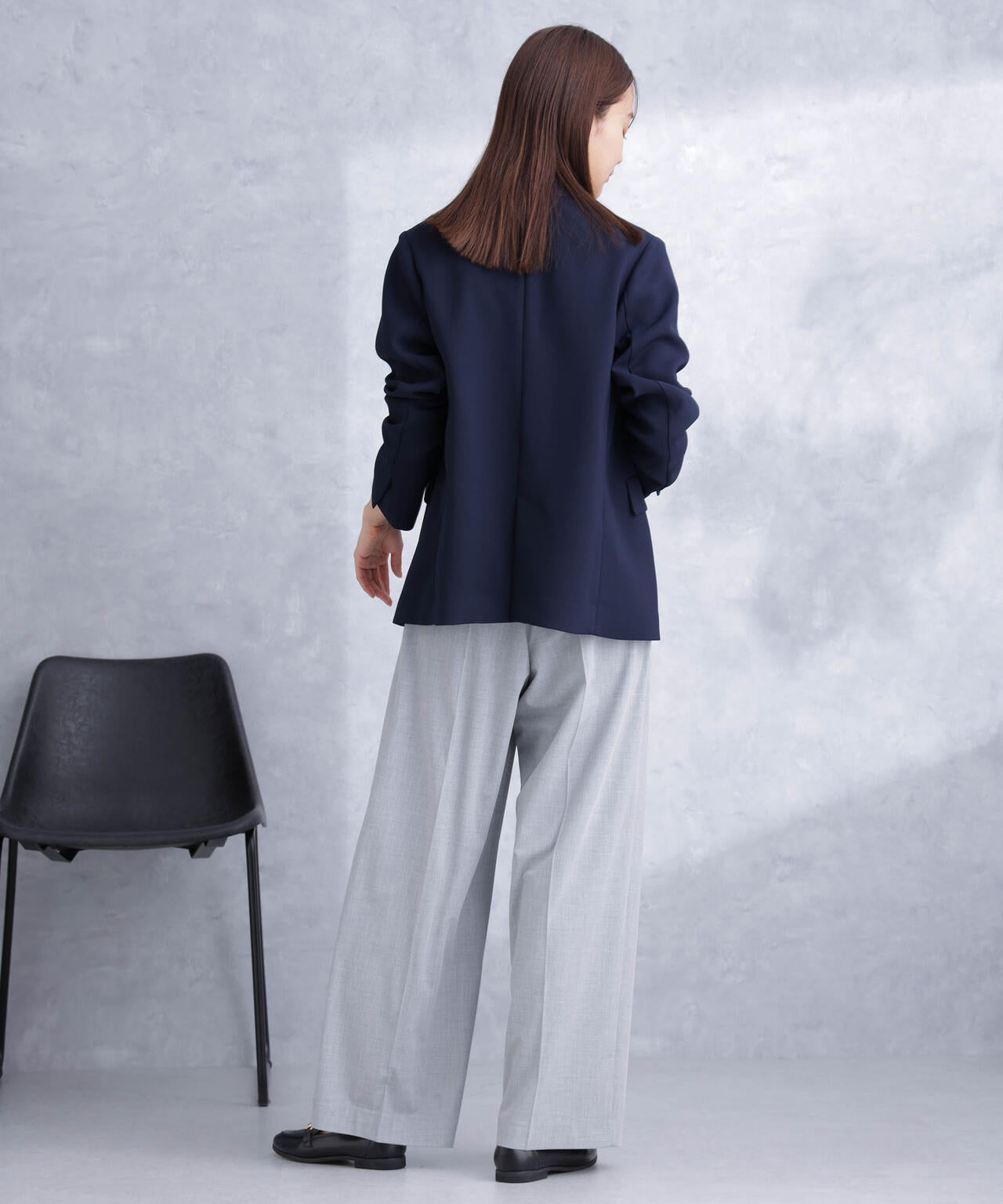 デイリーファンクション ラペルレスジャケット(セットアップ可) 6694116302