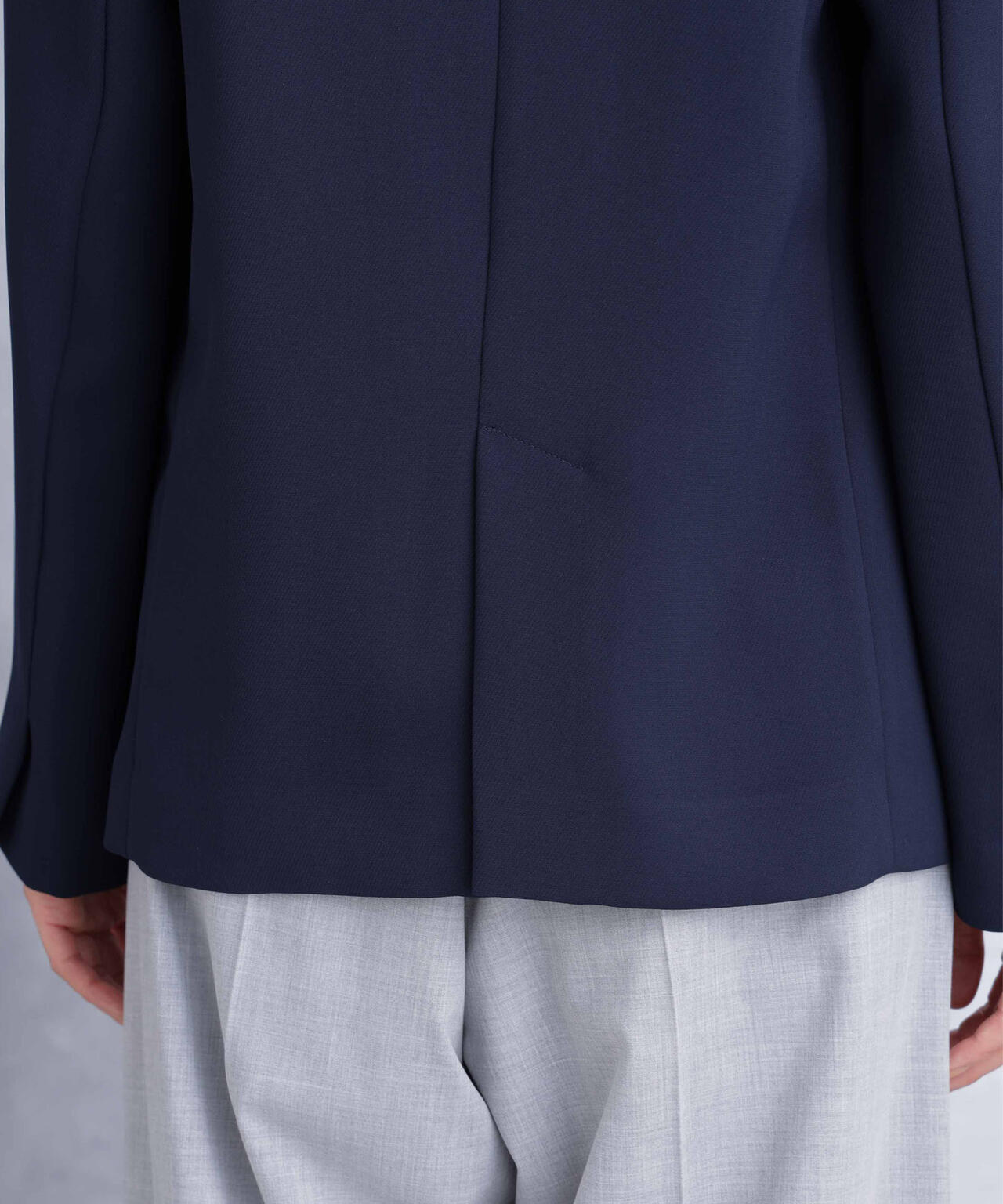 デイリーファンクション ラペルレスジャケット(セットアップ可) 6694116302