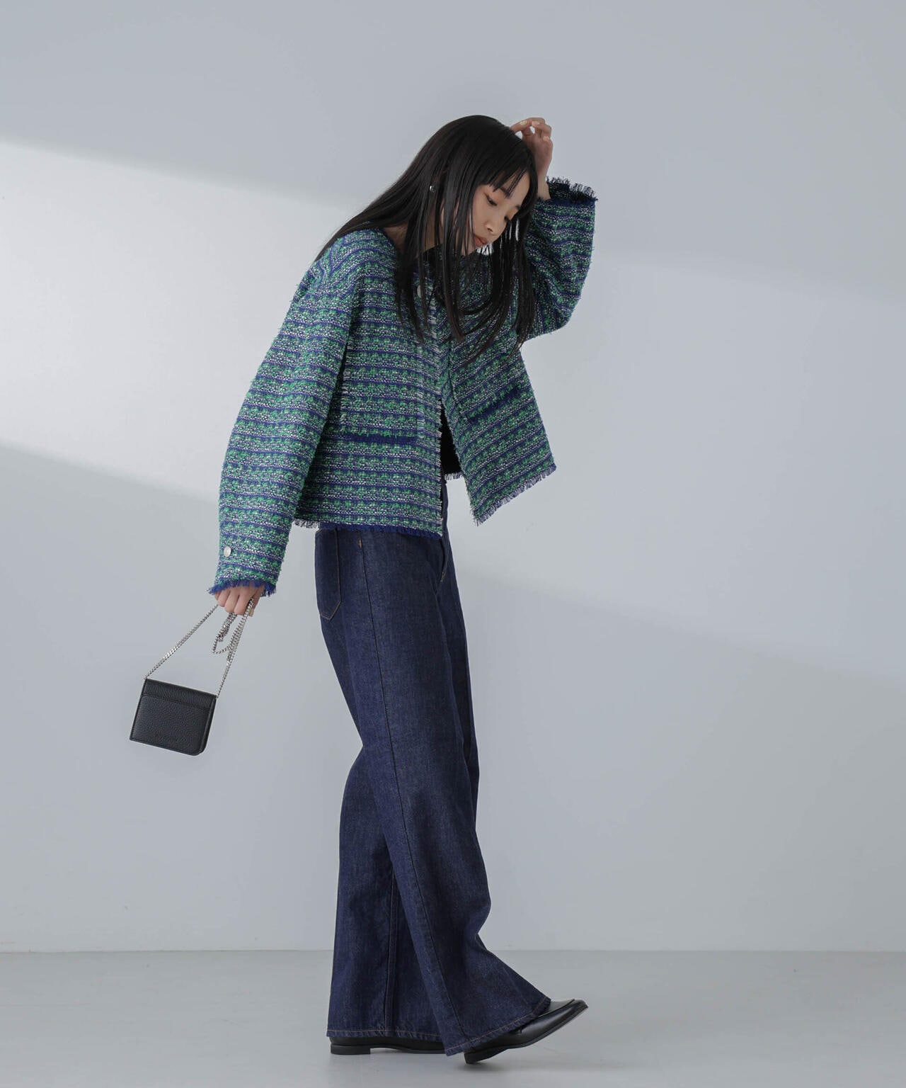 ツイードショートジャケット 6694116306