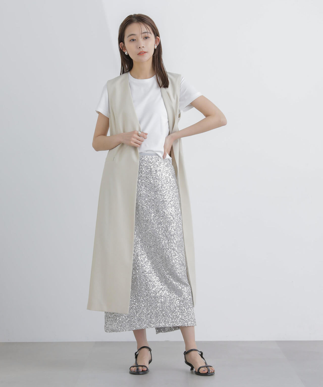 ロングジレ(セットアップ可) 6694116307