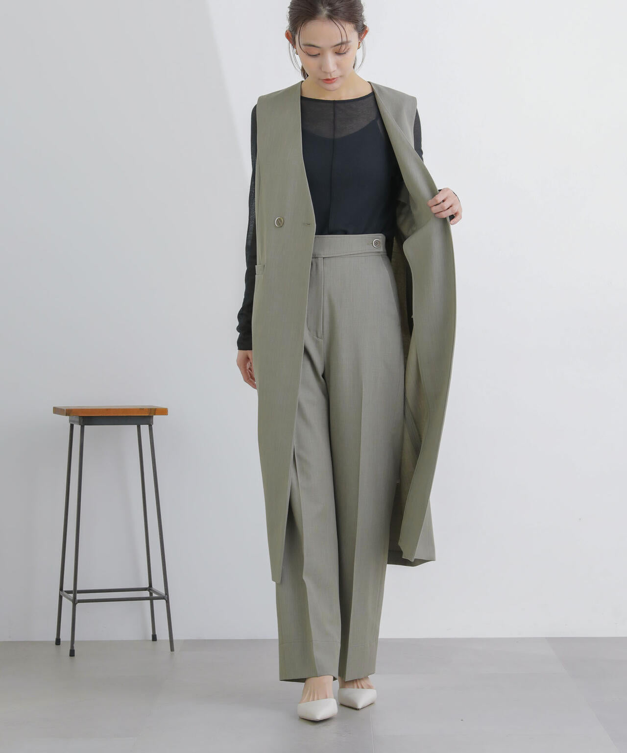 ロングジレ(セットアップ可) 6694116307