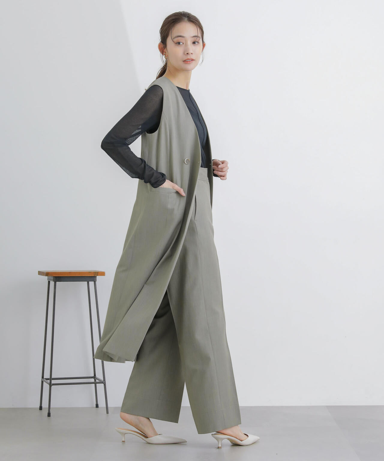 ロングジレ(セットアップ可) 6694116307