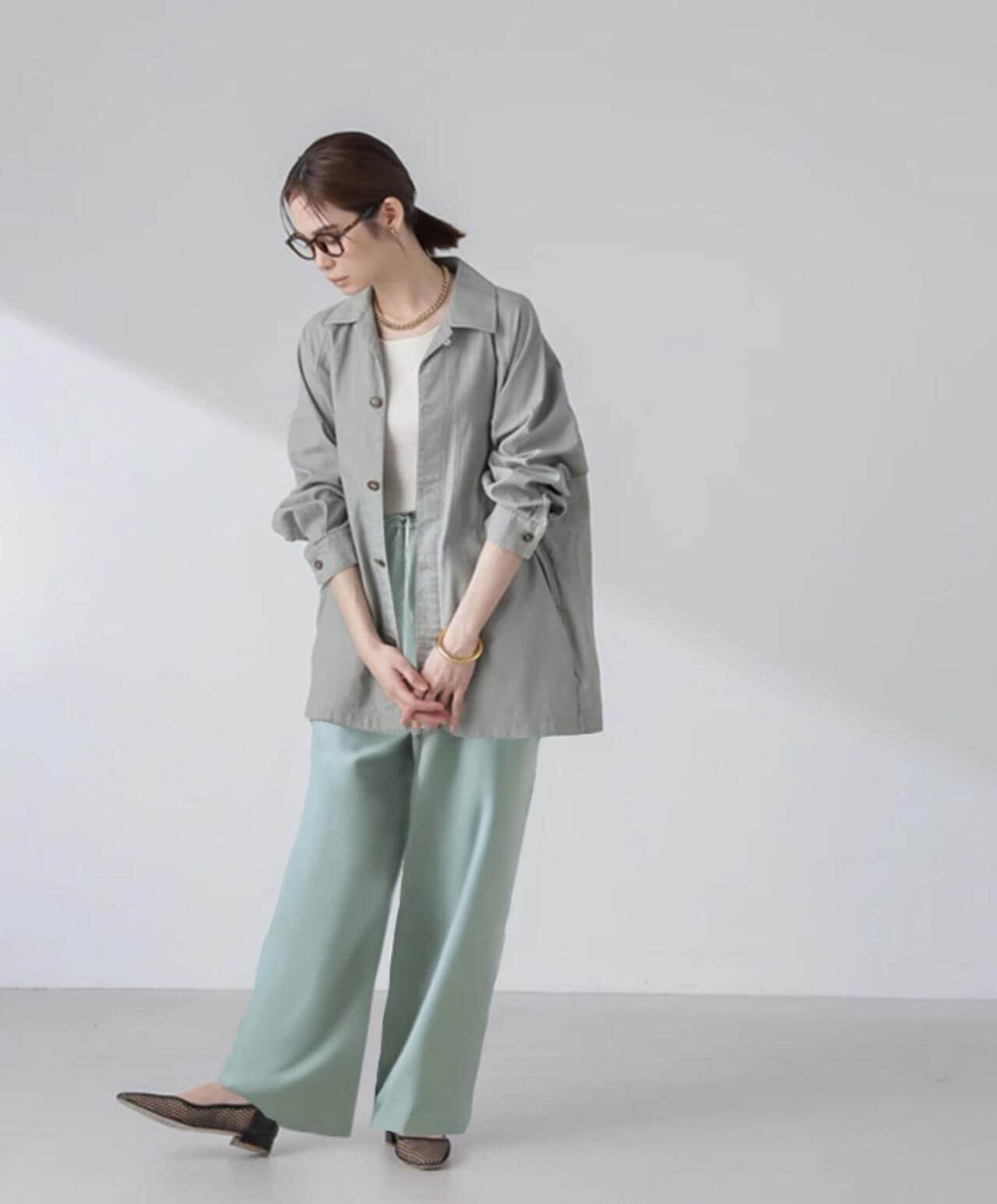 コットンシャツジャケット 6694116312