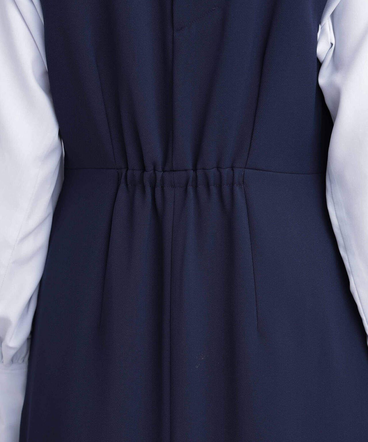 デイリーファンクション Vネックタックワンピース 6694119300