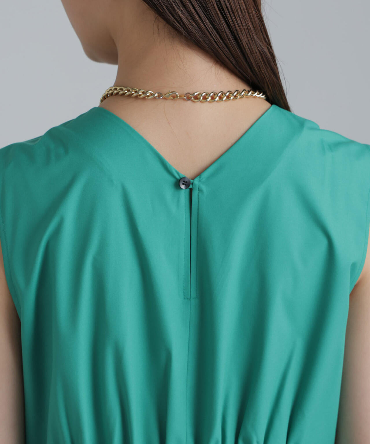 <撥水機能><ウォッシャブル>MINOTECH(R)シャーリングティアードワンピース 6694119323