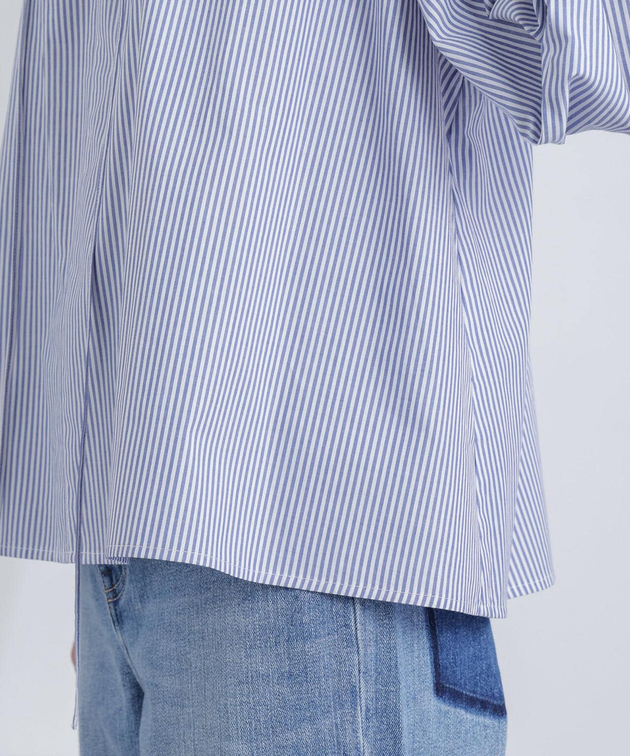 フリルカラーギャザーブラウス 6694120305