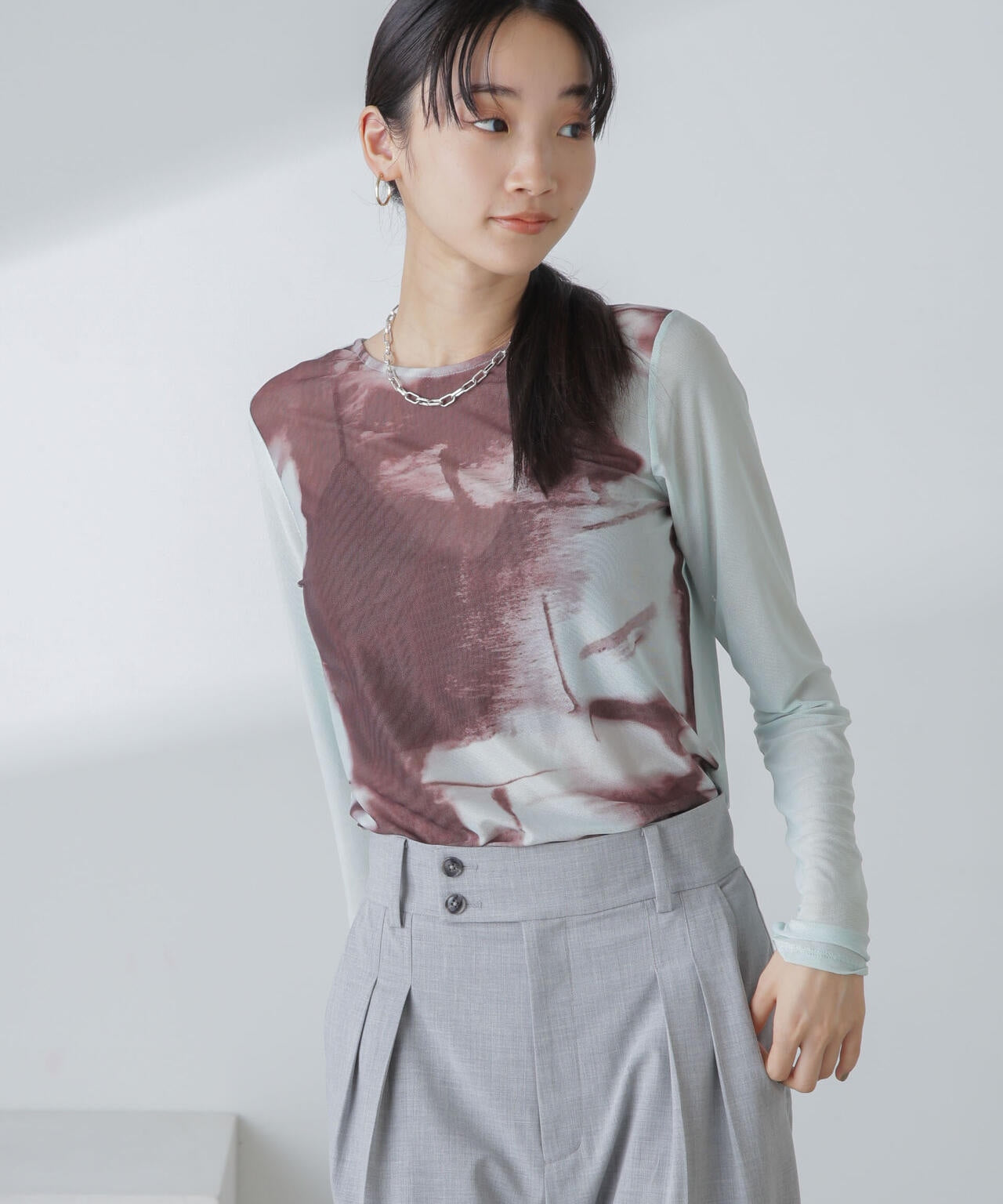 ストレッチチュール 前後2wayシアートップス 6694120311