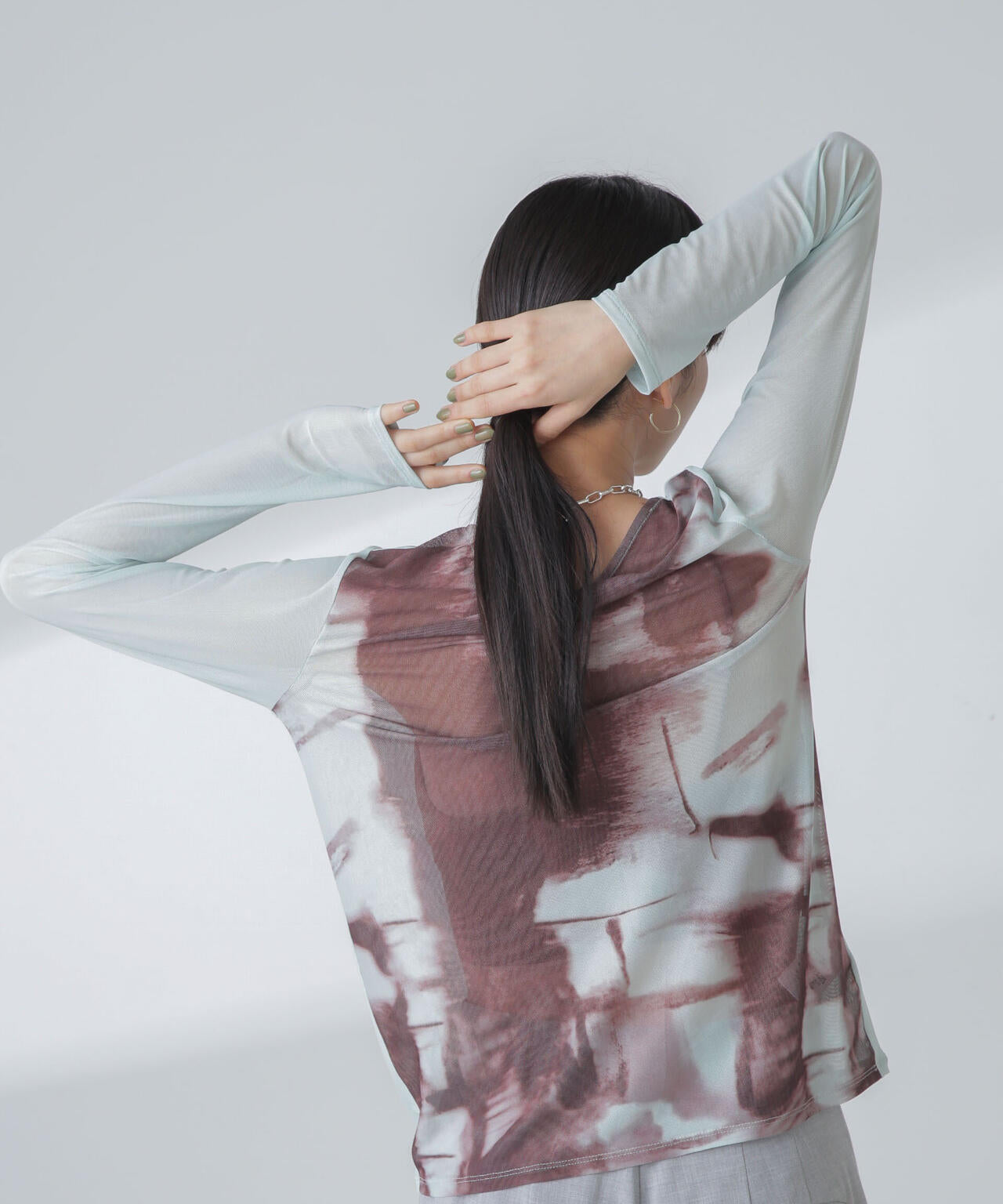 ストレッチチュール 前後2wayシアートップス 6694120311