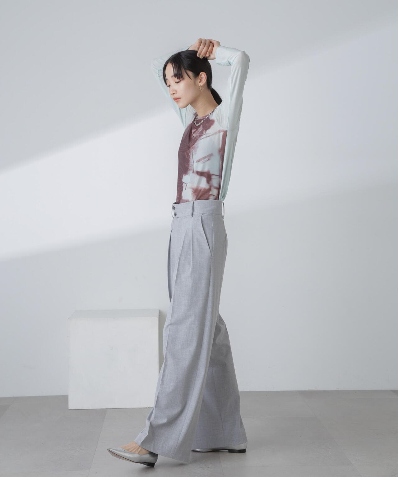 ストレッチチュール 前後2wayシアートップス 6694120311