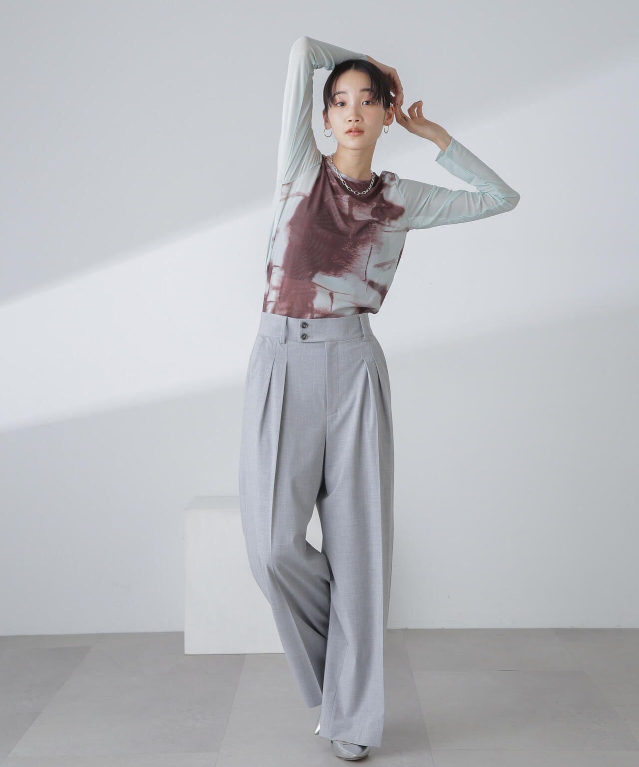 ストレッチチュール 前後2wayシアートップス 6694120311