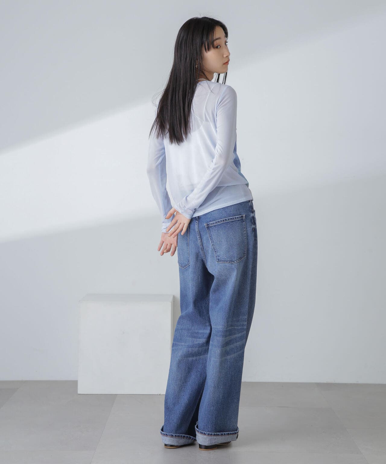 ストレッチチュール 前後2wayシアートップス 6694120311