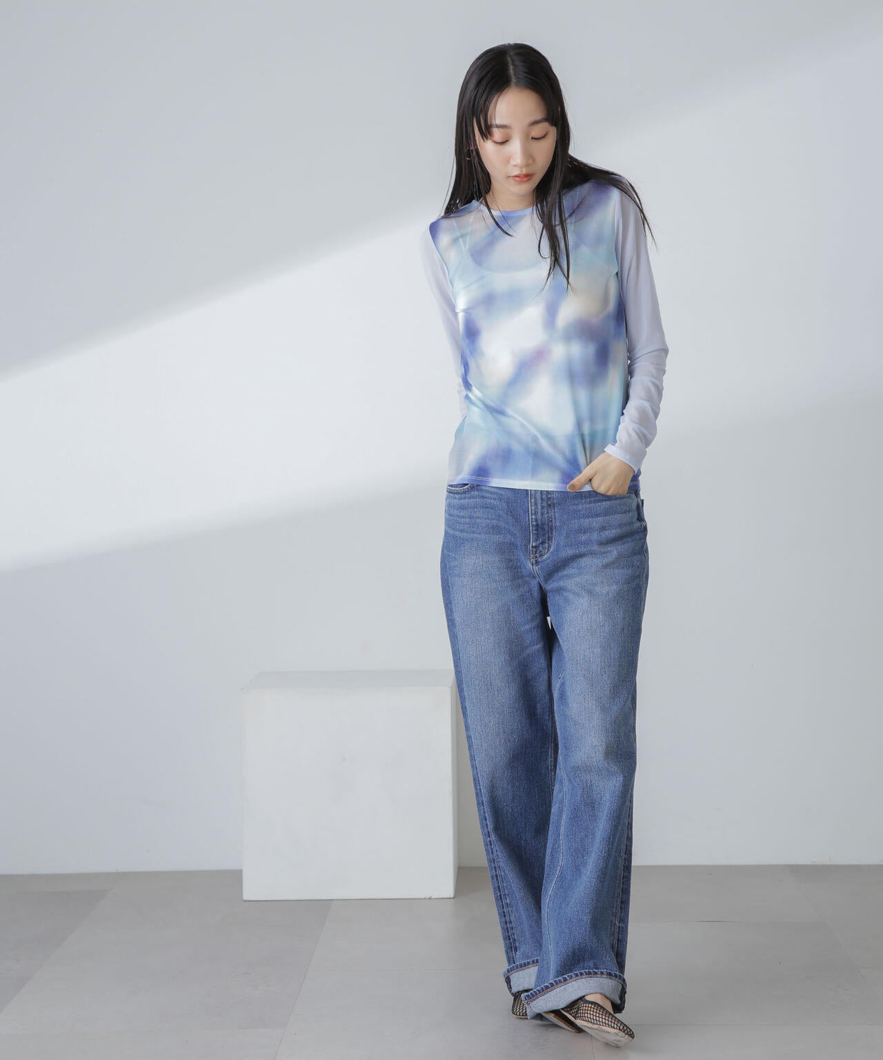 ストレッチチュール 前後2wayシアートップス 6694120311