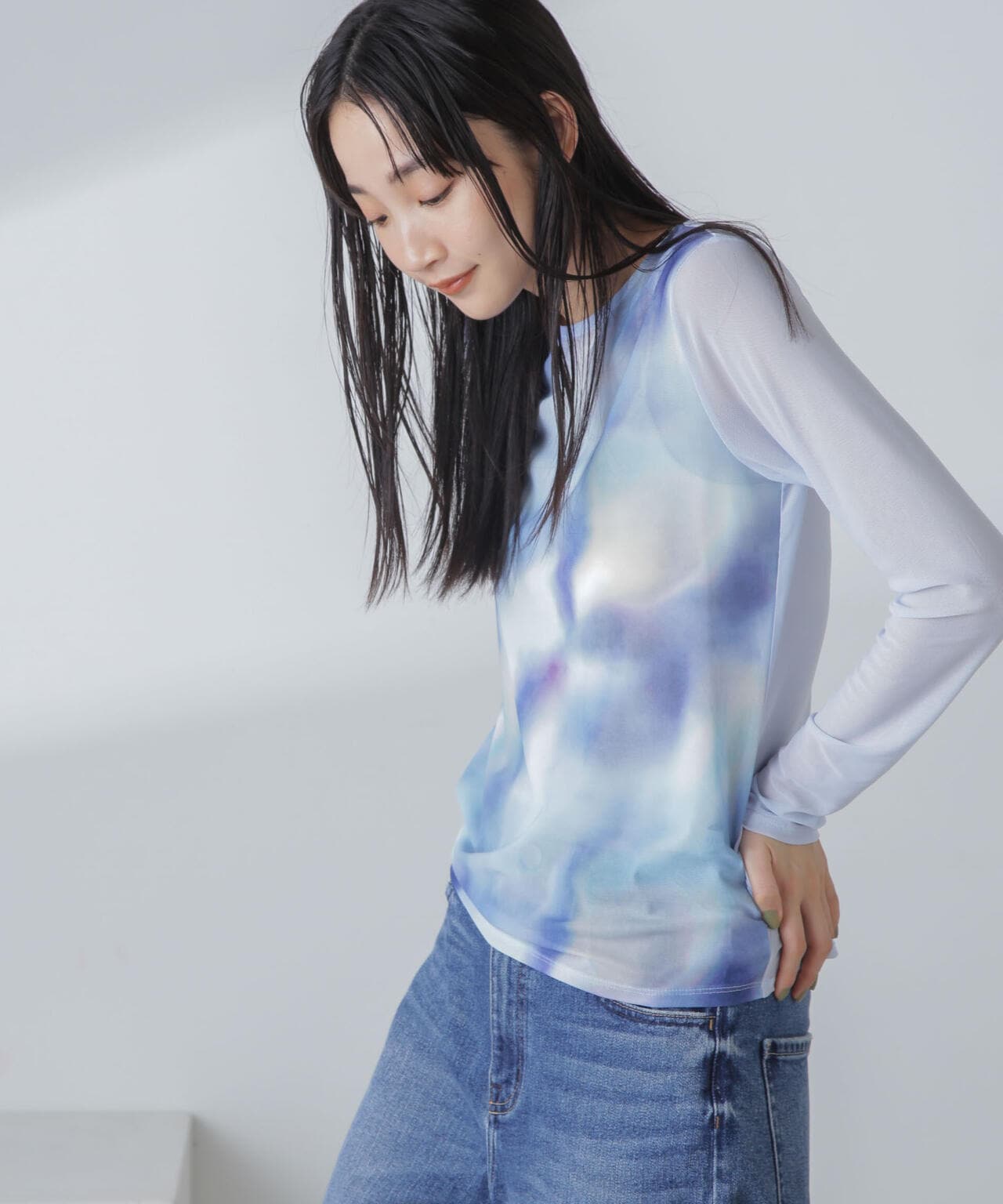 ストレッチチュール 前後2wayシアートップス 6694120311