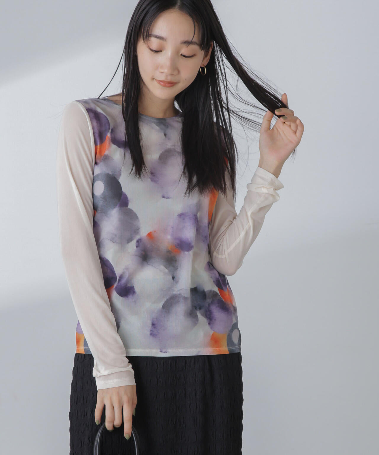 ストレッチチュール 前後2wayシアートップス 6694120311