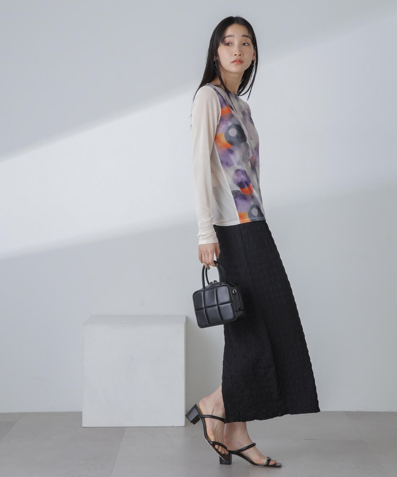 ストレッチチュール 前後2wayシアートップス 6694120311