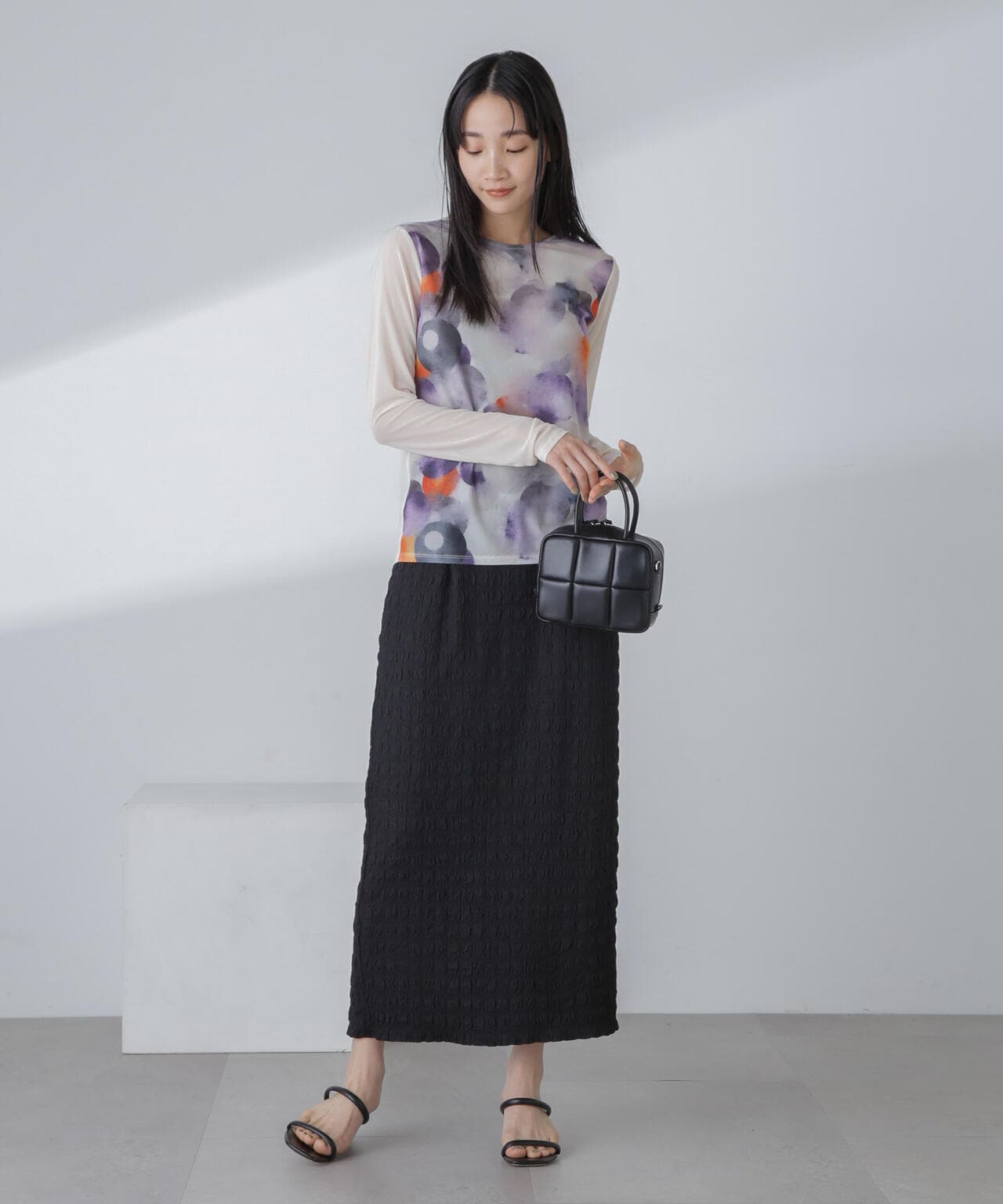 ストレッチチュール 前後2wayシアートップス 6694120311